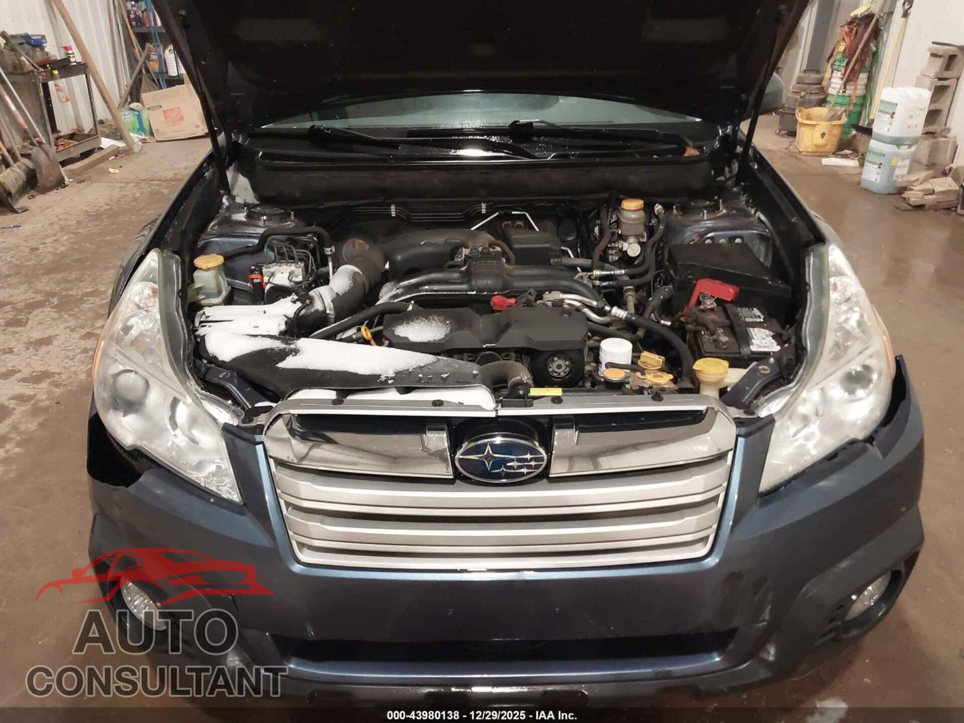 SUBARU OUTBACK 2014 - 4S4BRBCC4E3310704