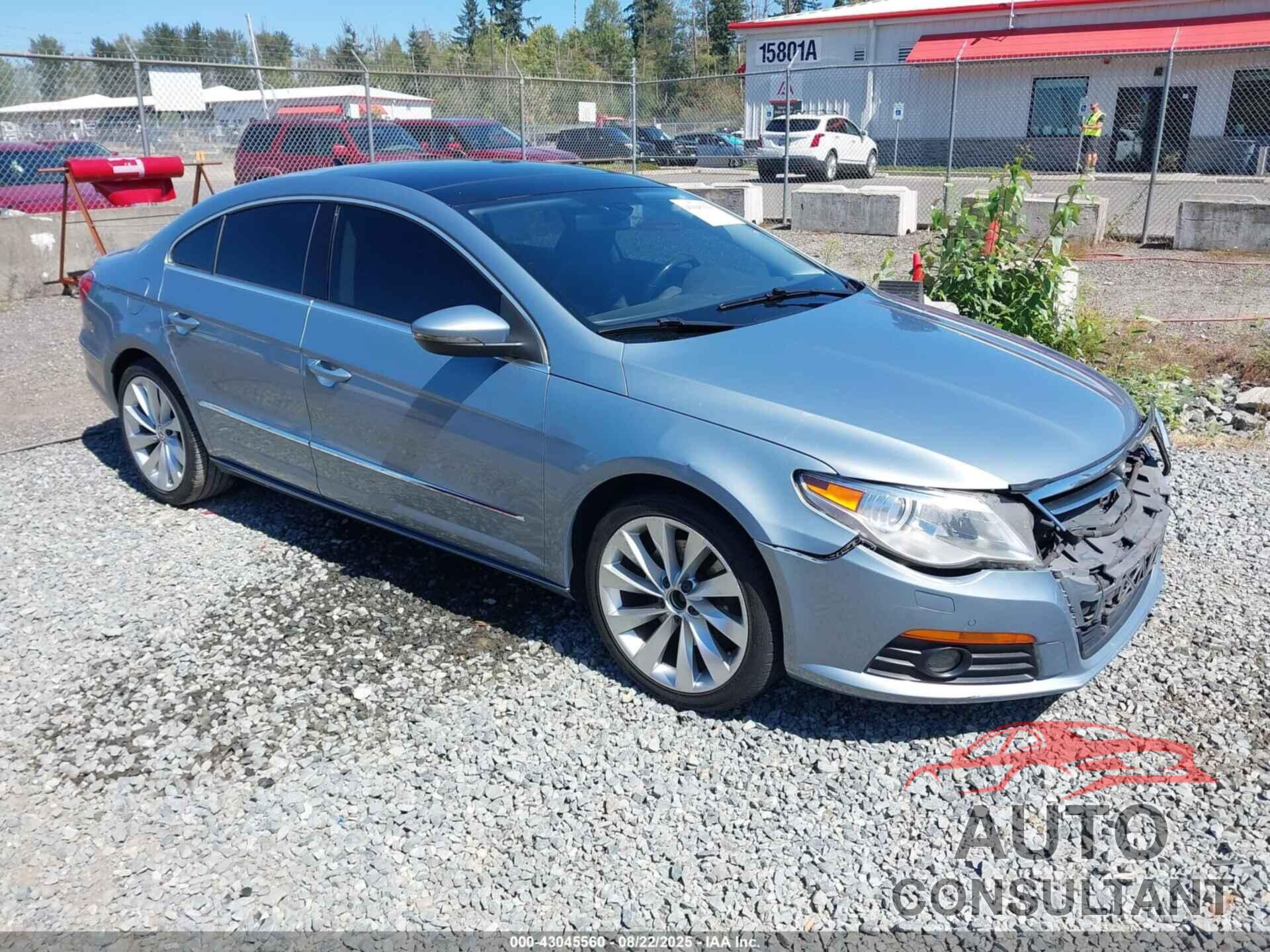 VOLKSWAGEN CC 2009 - WVWEU73C09E516593