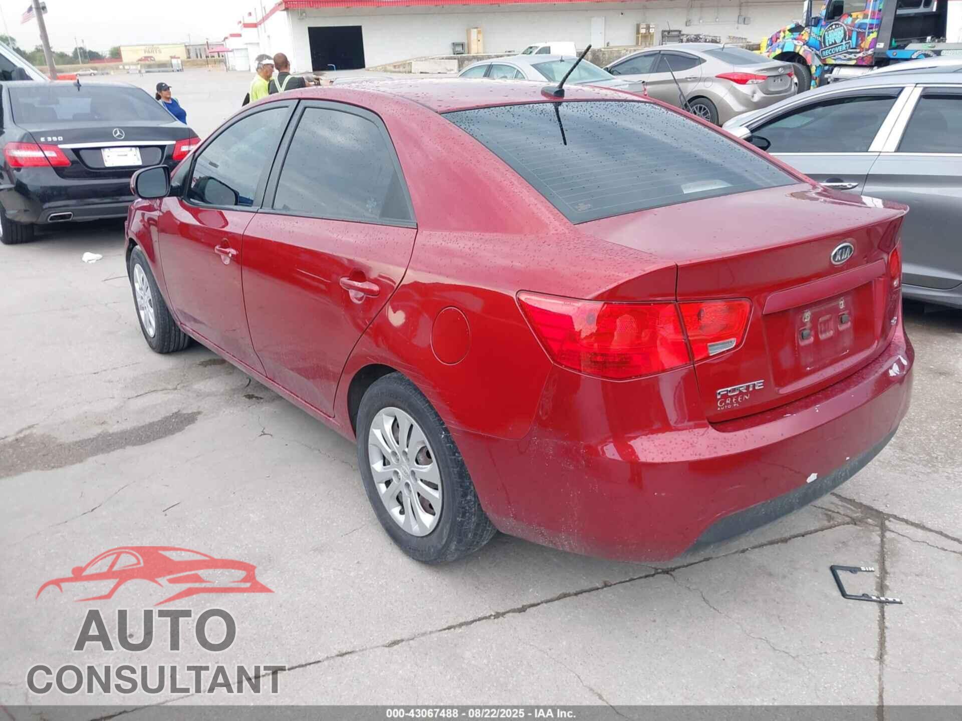 KIA FORTE 2012 - KNAFU4A2XC5584479