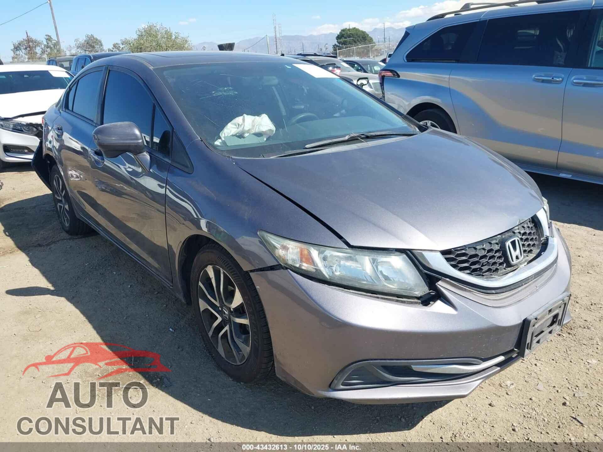 HONDA CIVIC 2014 - 19XFB2F86EE273178