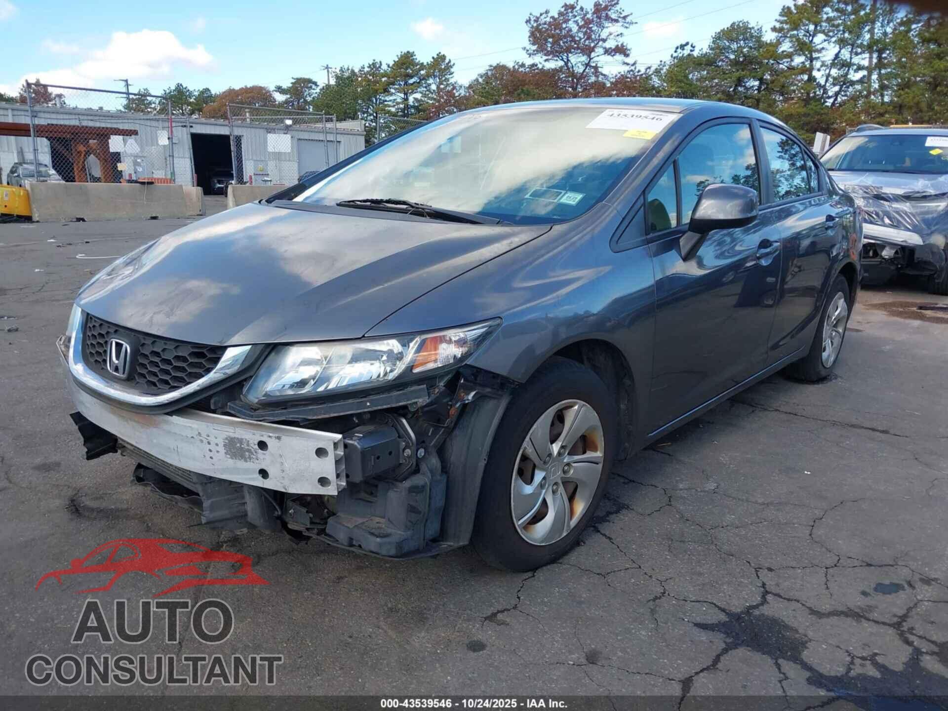HONDA CIVIC 2013 - 19XFB2F5XDE215420