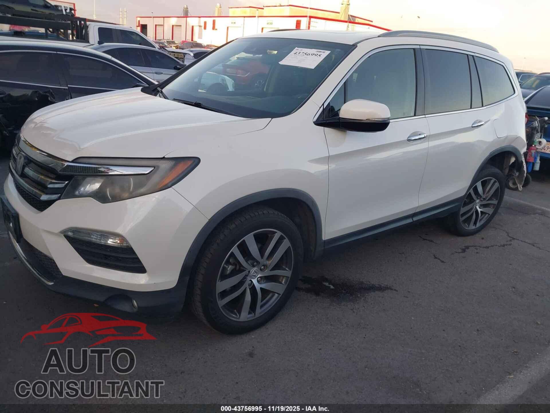 HONDA PILOT 2017 - 5FNYF5H94HB007807