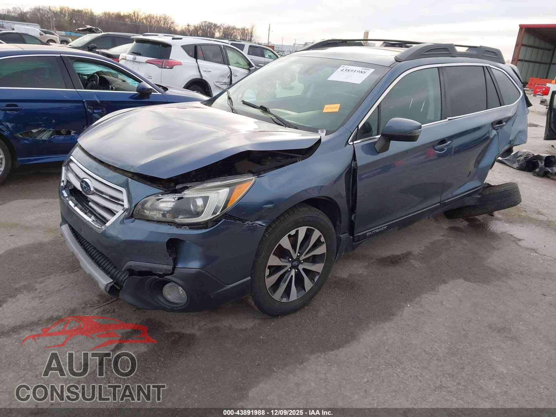 SUBARU OUTBACK 2017 - 4S4BSANC4H3310248