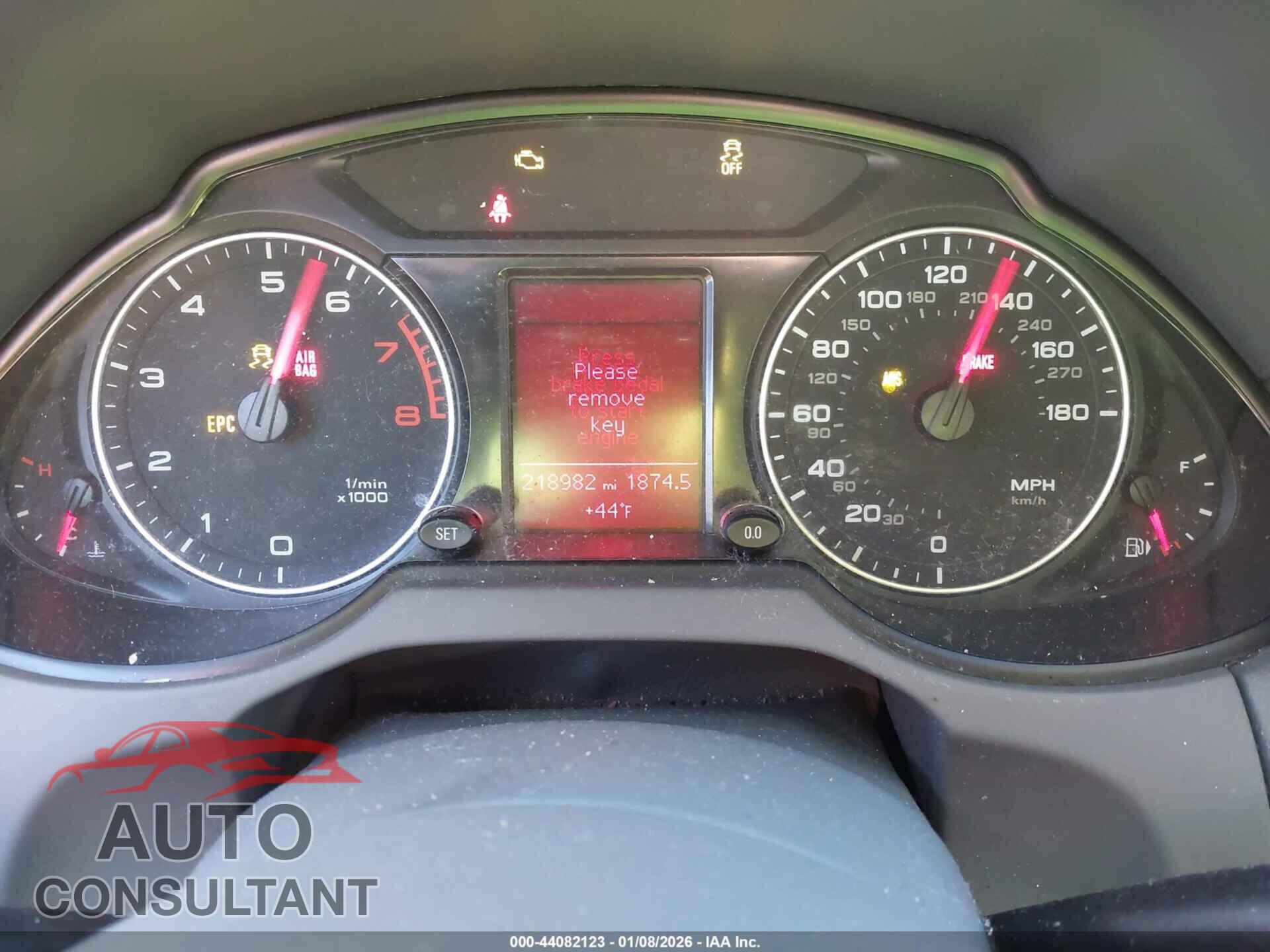 AUDI Q5 2012 - WA1DKAFPXCA123111