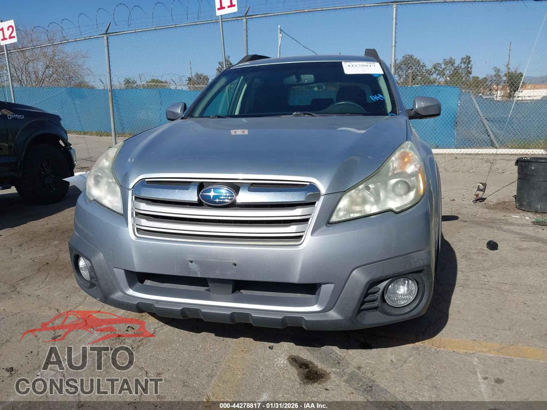 SUBARU OUTBACK 2013 - 4S4BRBCC9D3292425