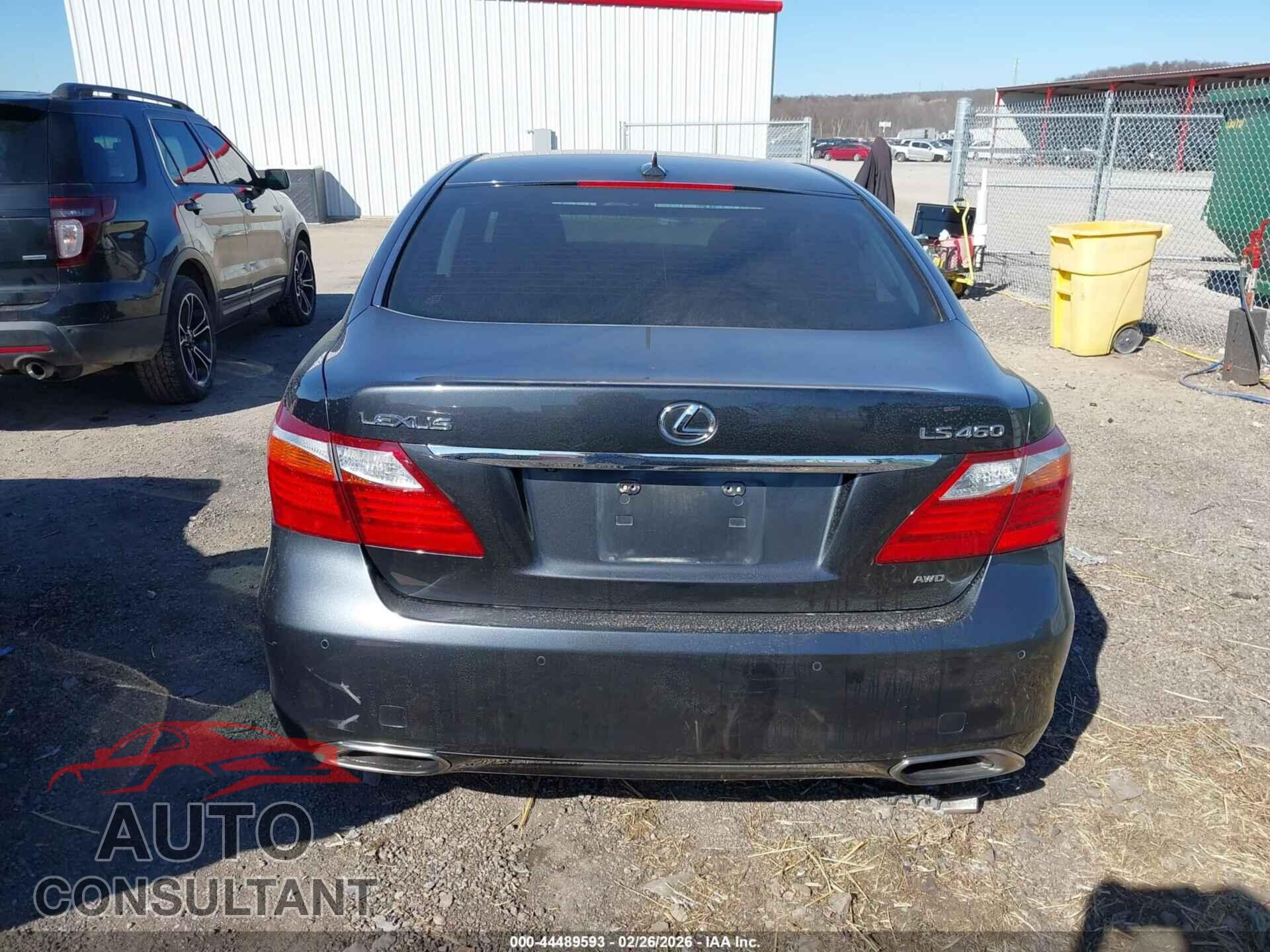 LEXUS LS 460 2010 - JTHCL5EF3A5008353