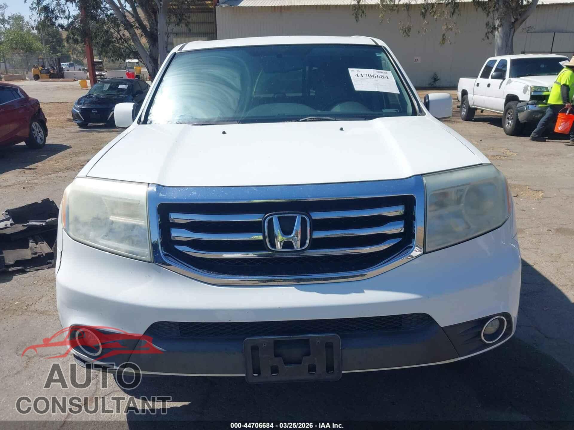 HONDA PILOT 2013 - 5FNYF3H55DB042139