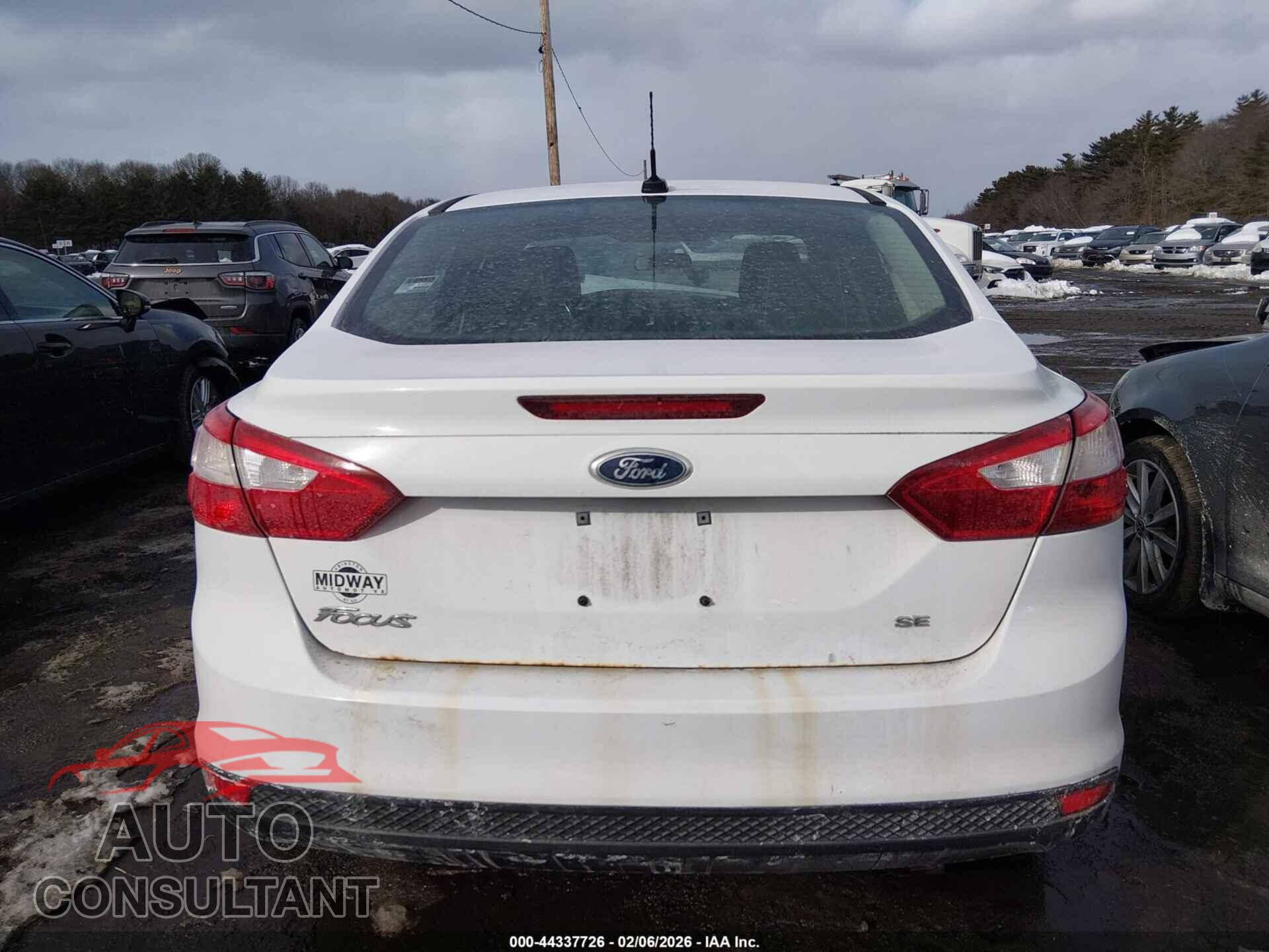 FORD FOCUS 2012 - 1FAHP3F27CL344152