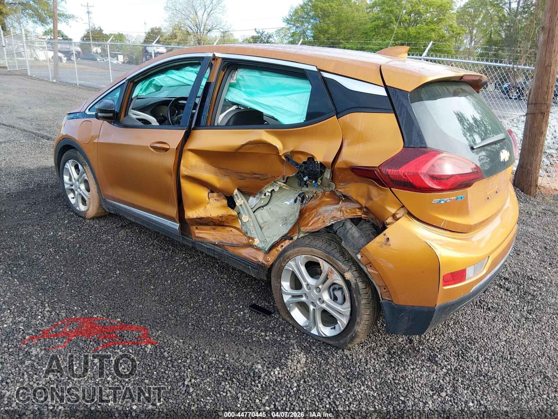 CHEVROLET BOLT EV 2017 - 1G1FW6S07H4129987