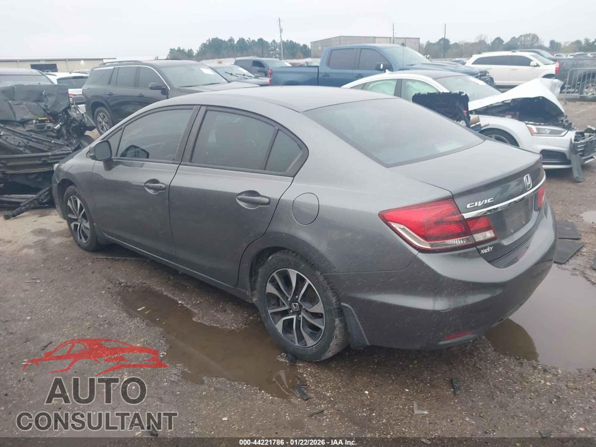 HONDA CIVIC 2013 - 19XFB2F81DE032000