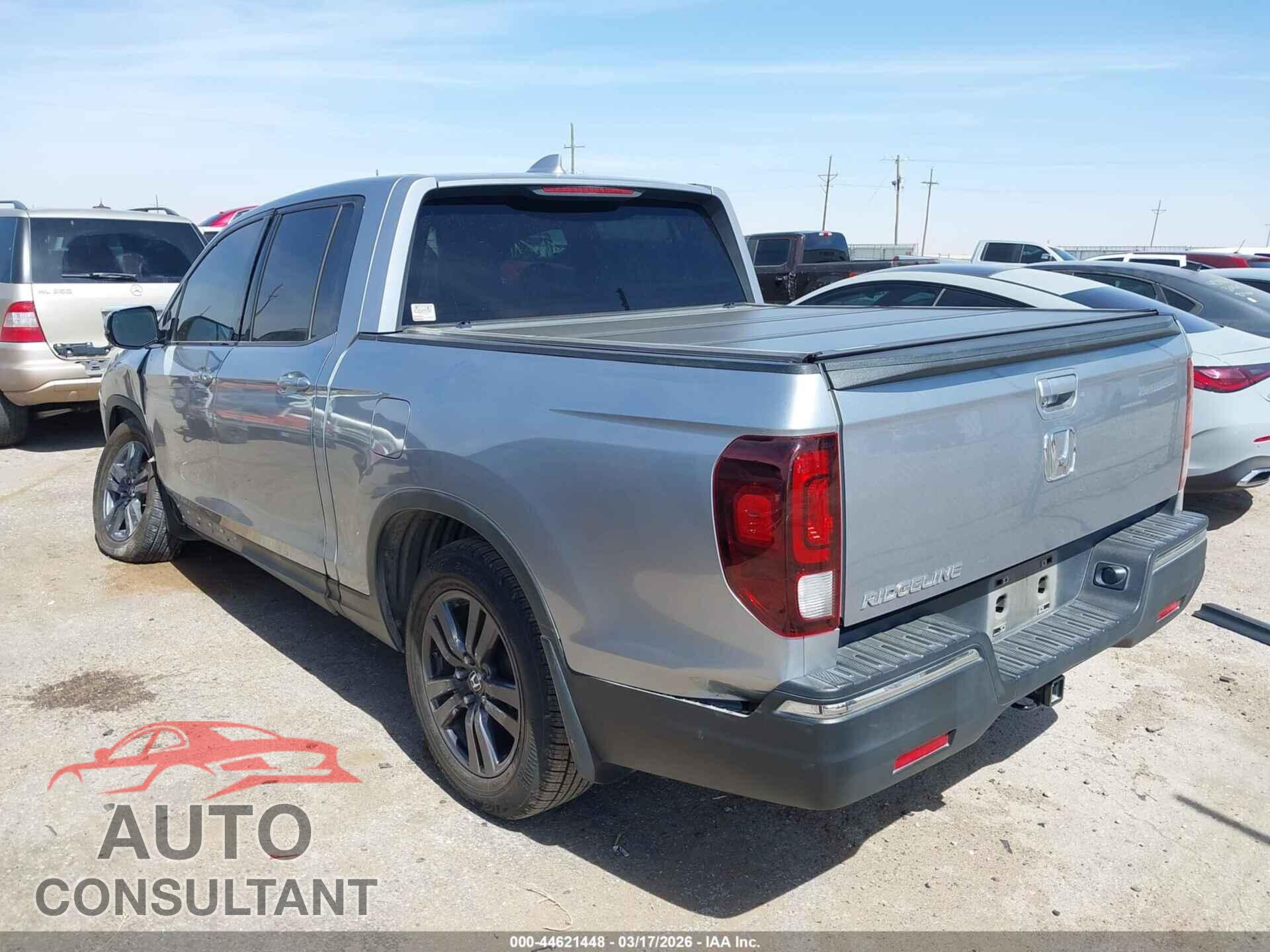 HONDA RIDGELINE 2019 - 5FPYK2F15KB007840