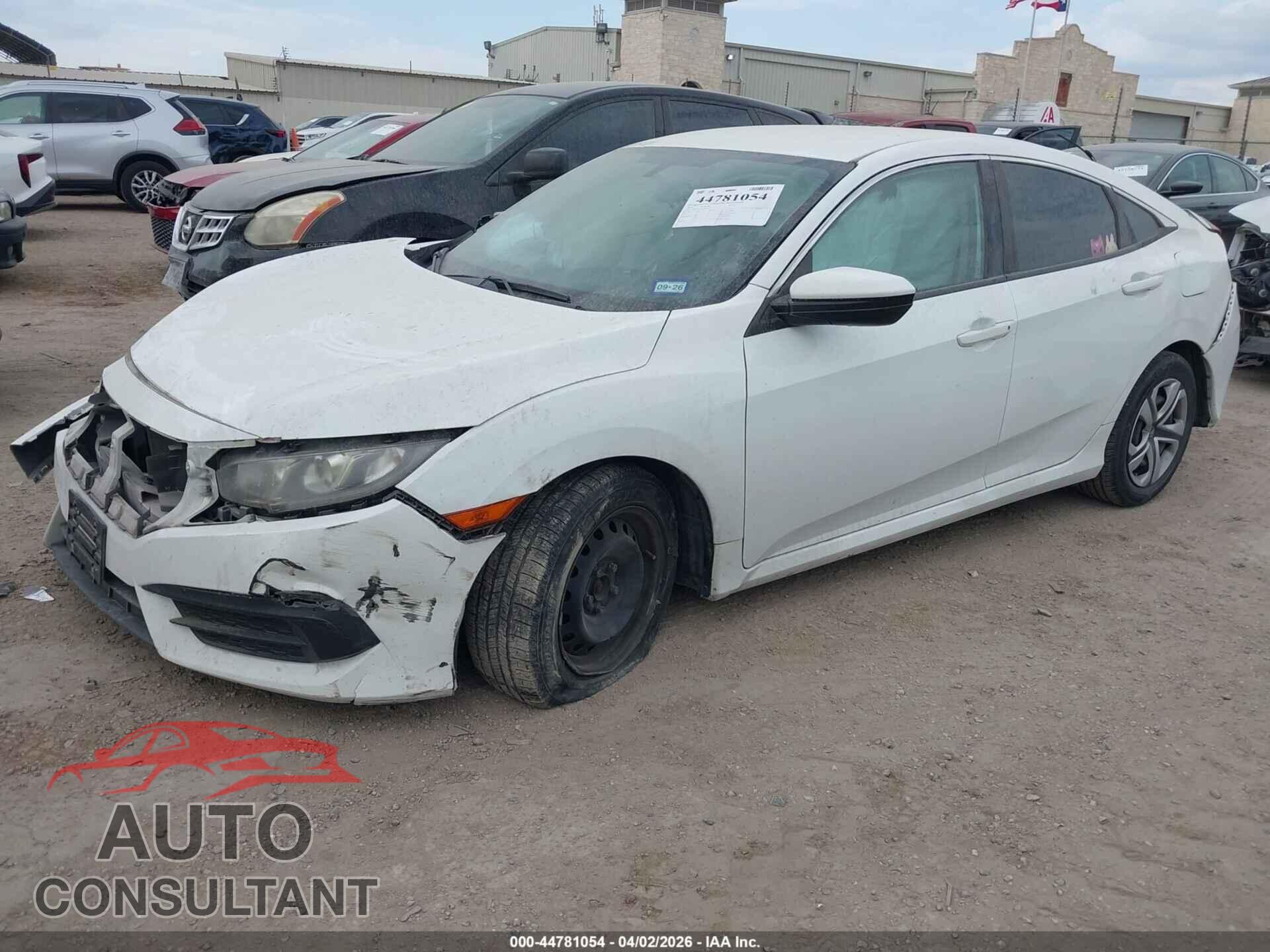 HONDA CIVIC 2016 - 19XFC2F54GE094367