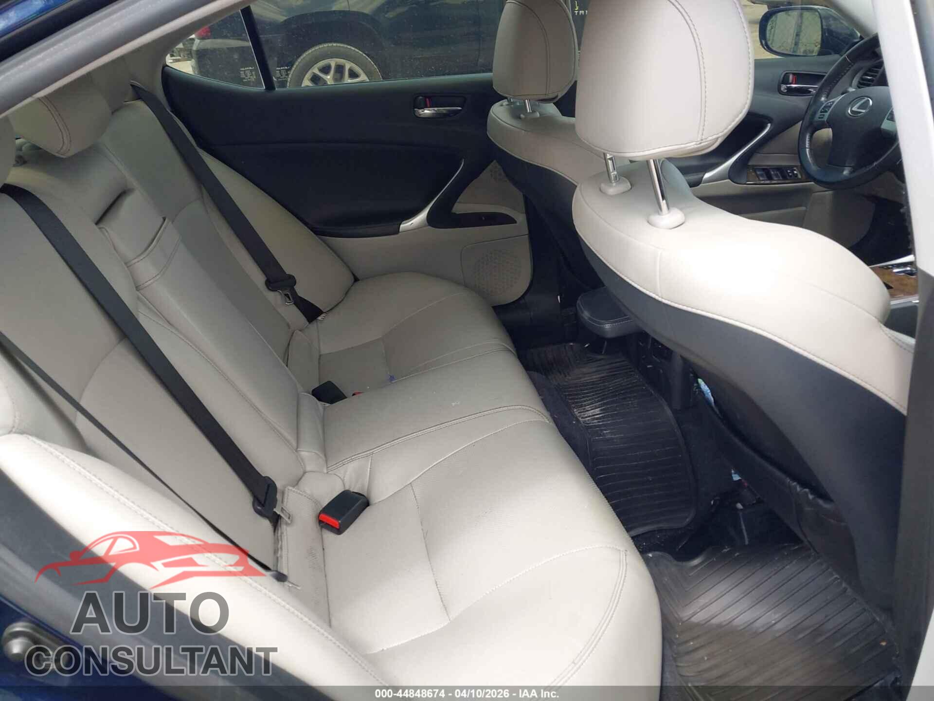 LEXUS IS 250 2011 - JTHBF5C26B5134758