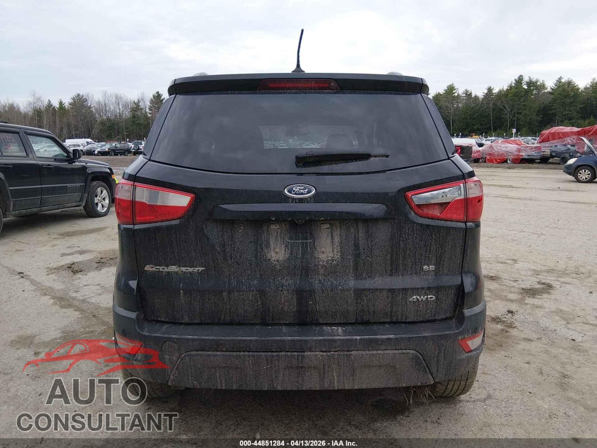 FORD ECOSPORT 2019 - MAJ6S3GL3KC272880
