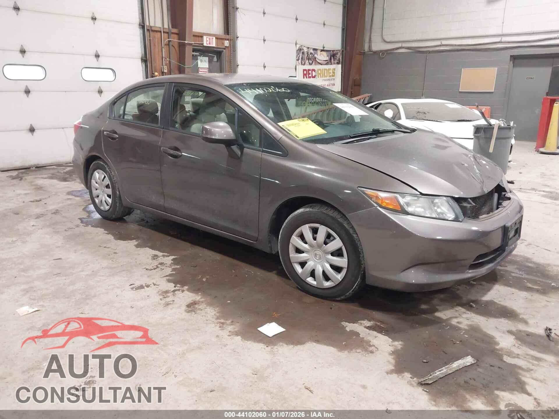 HONDA CIVIC 2012 - 2HGFB2F51CH539151