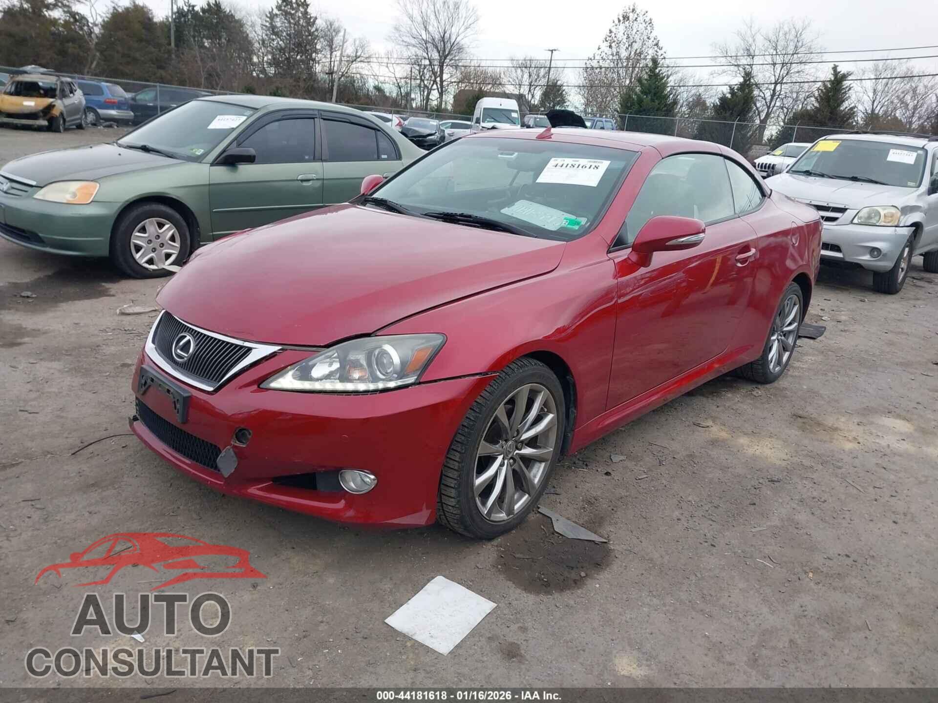 LEXUS IS 250C 2014 - JTHFF2C2XE2531735