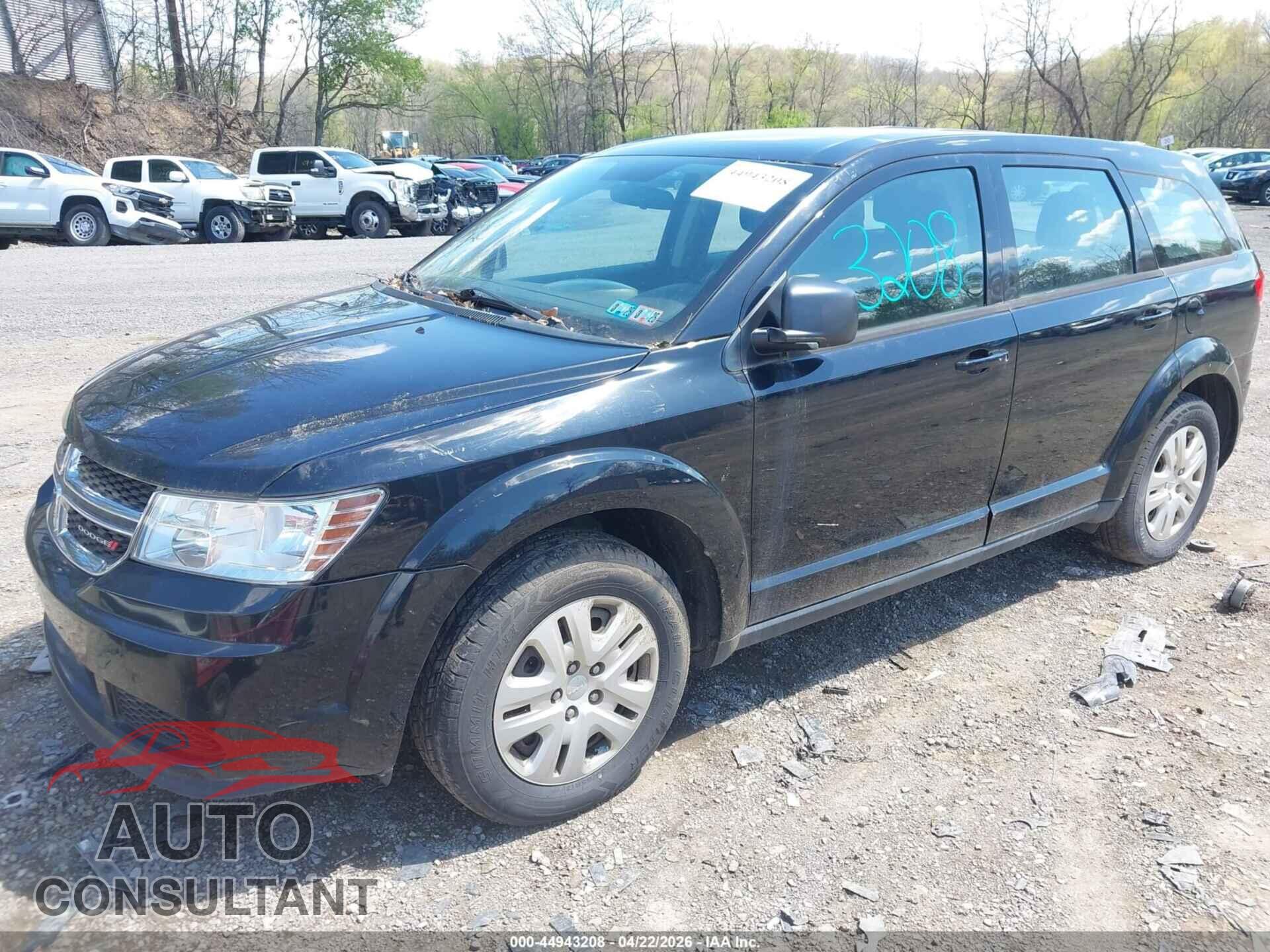 DODGE JOURNEY 2015 - 3C4PDCAB9FT738671