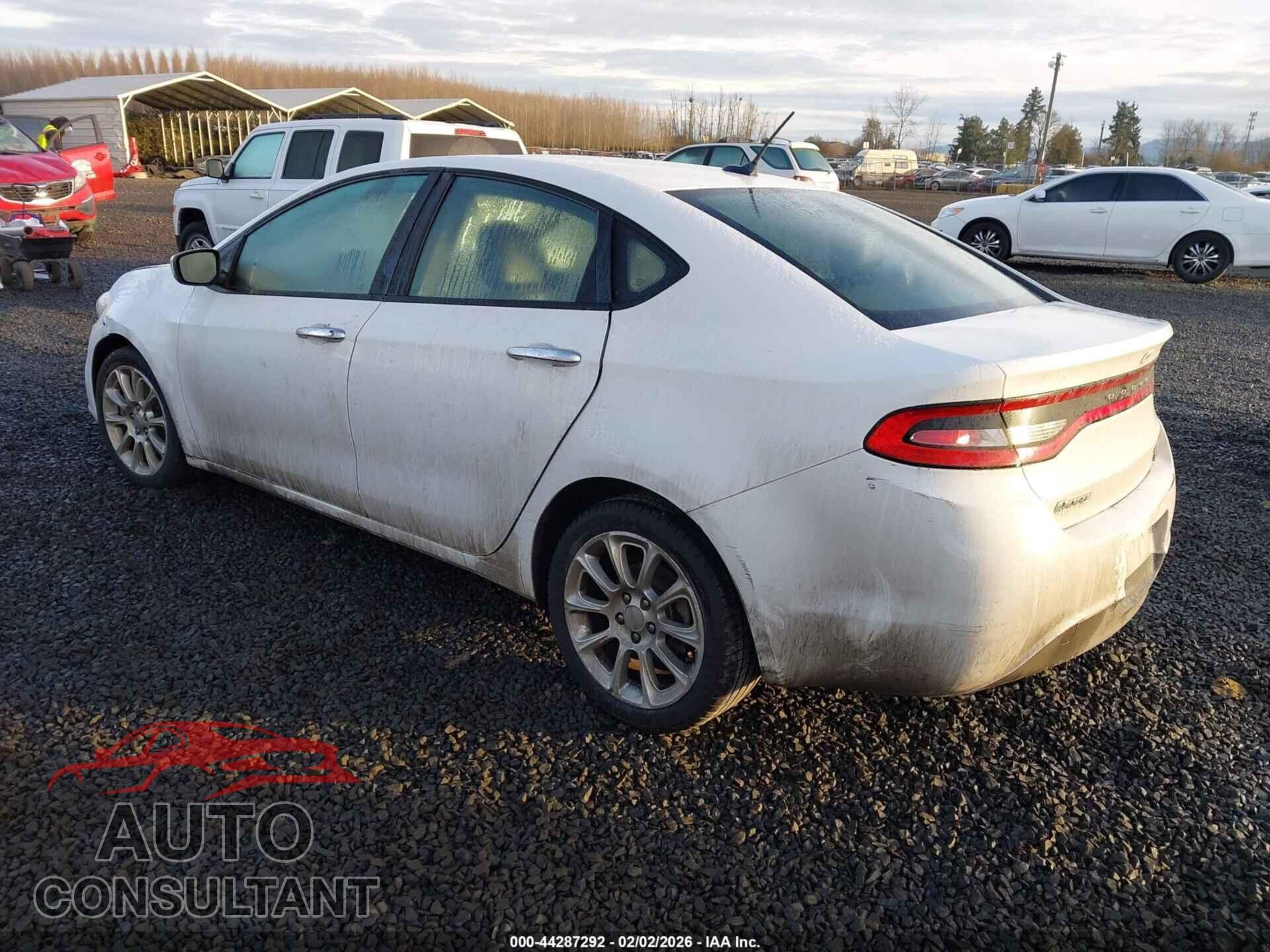 DODGE DART 2013 - 1C3CDFCA9DD346480