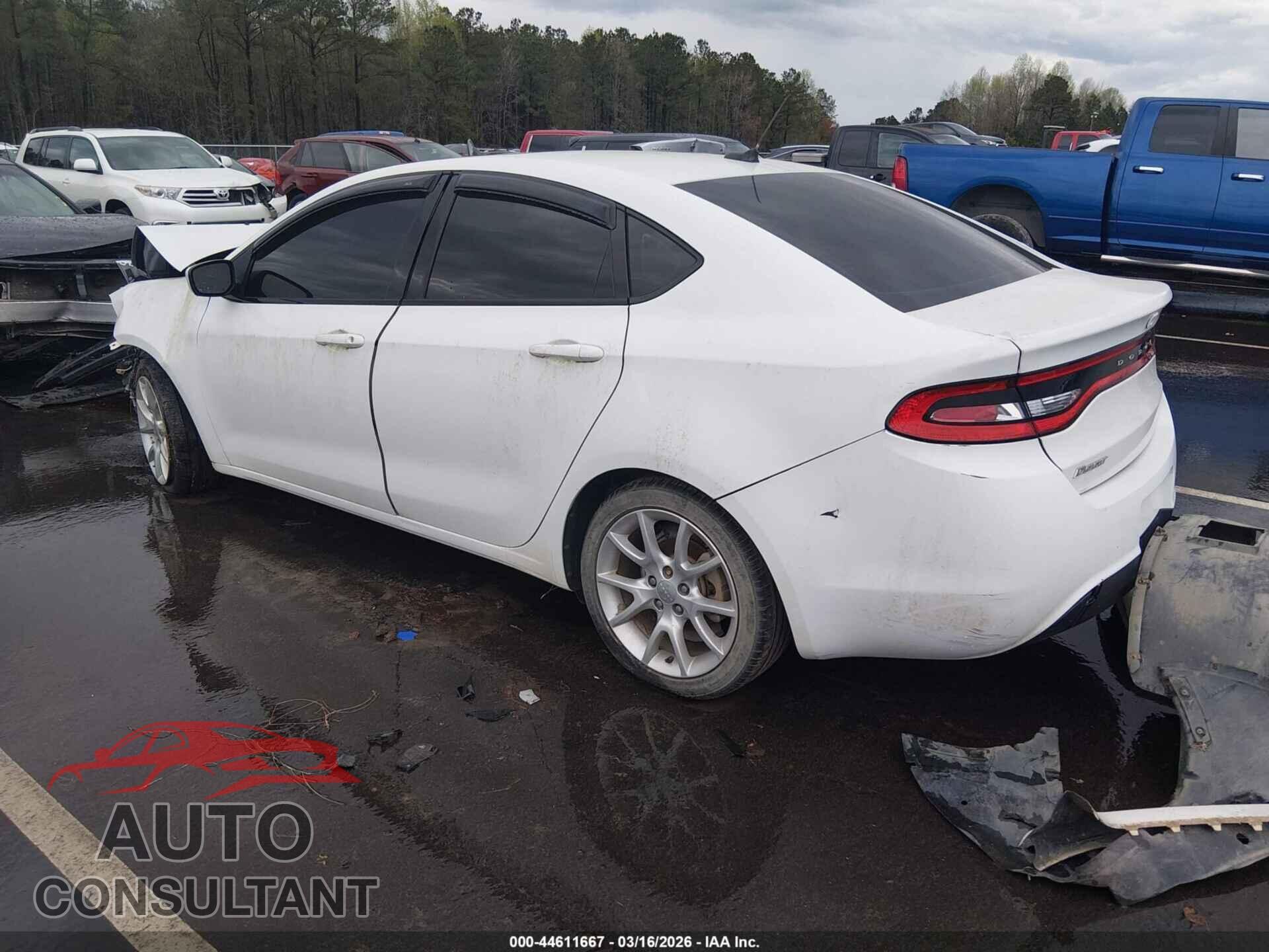DODGE DART 2014 - 1C3CDFBB1ED746061