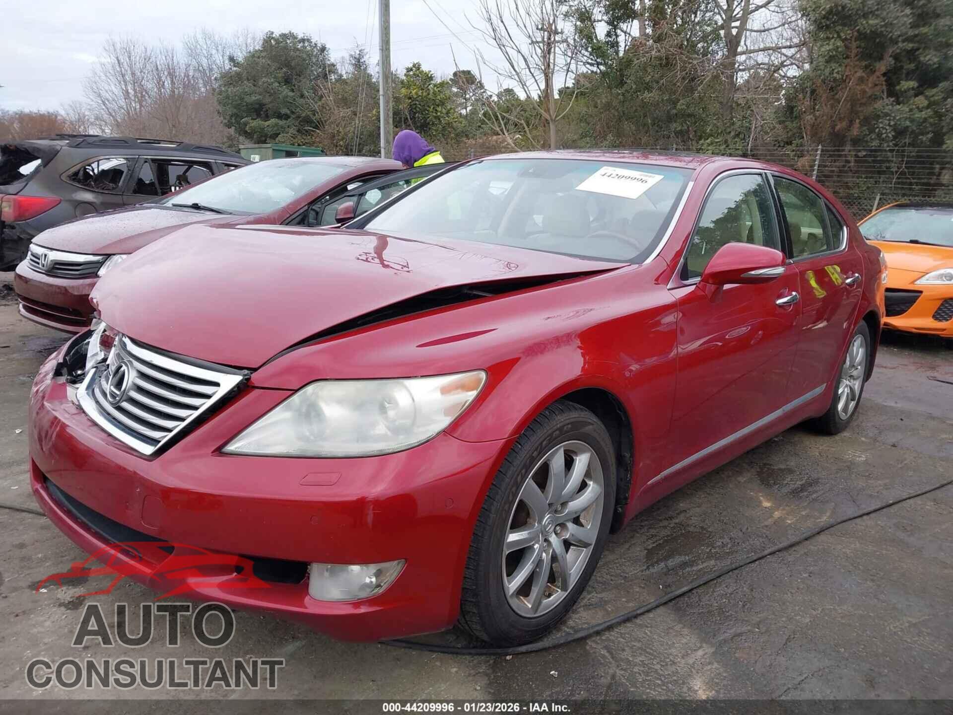 LEXUS LS 460 2012 - JTHBL5EF9C5111663