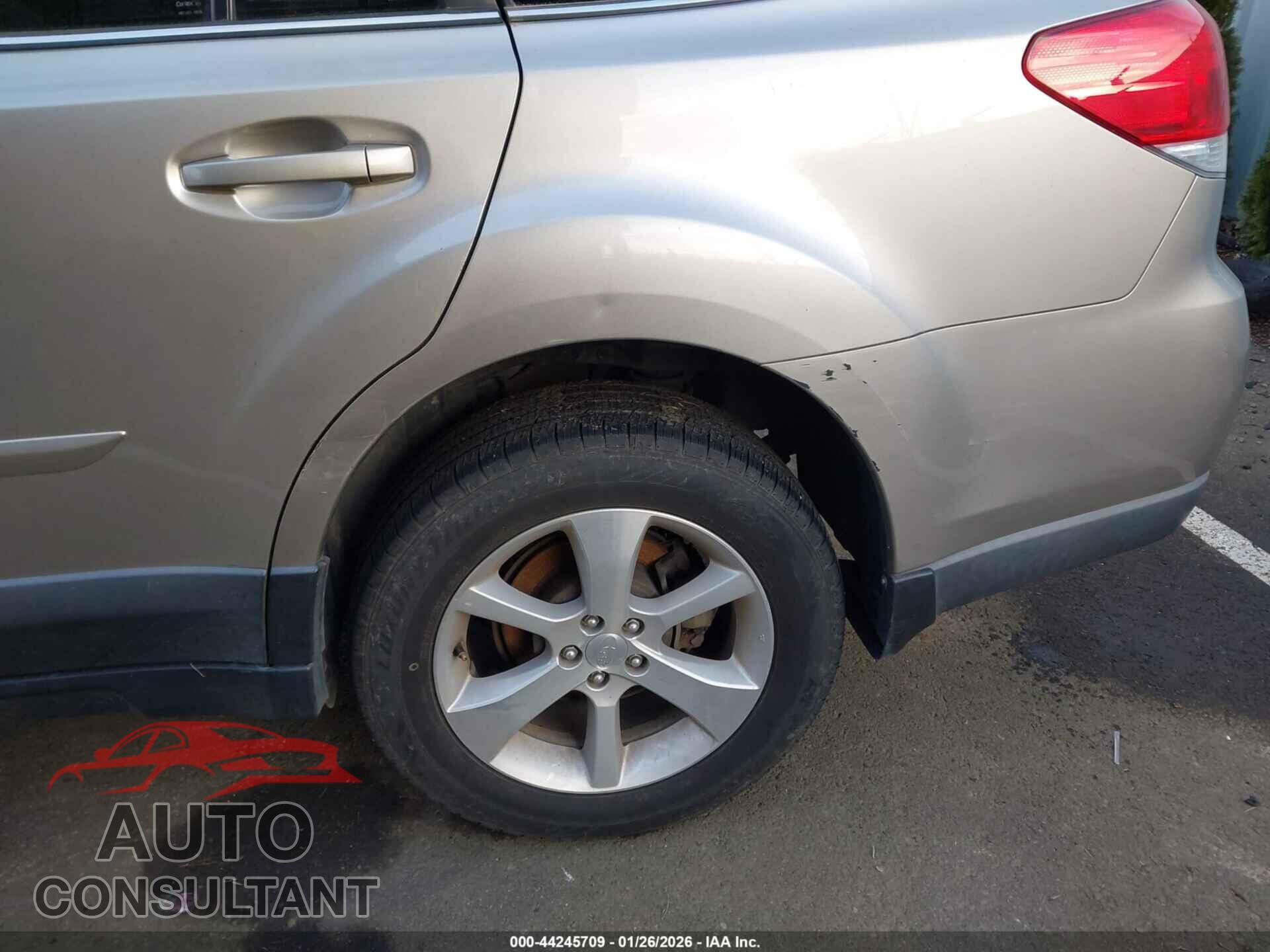SUBARU OUTBACK 2014 - 4S4BRBNC8E3203703
