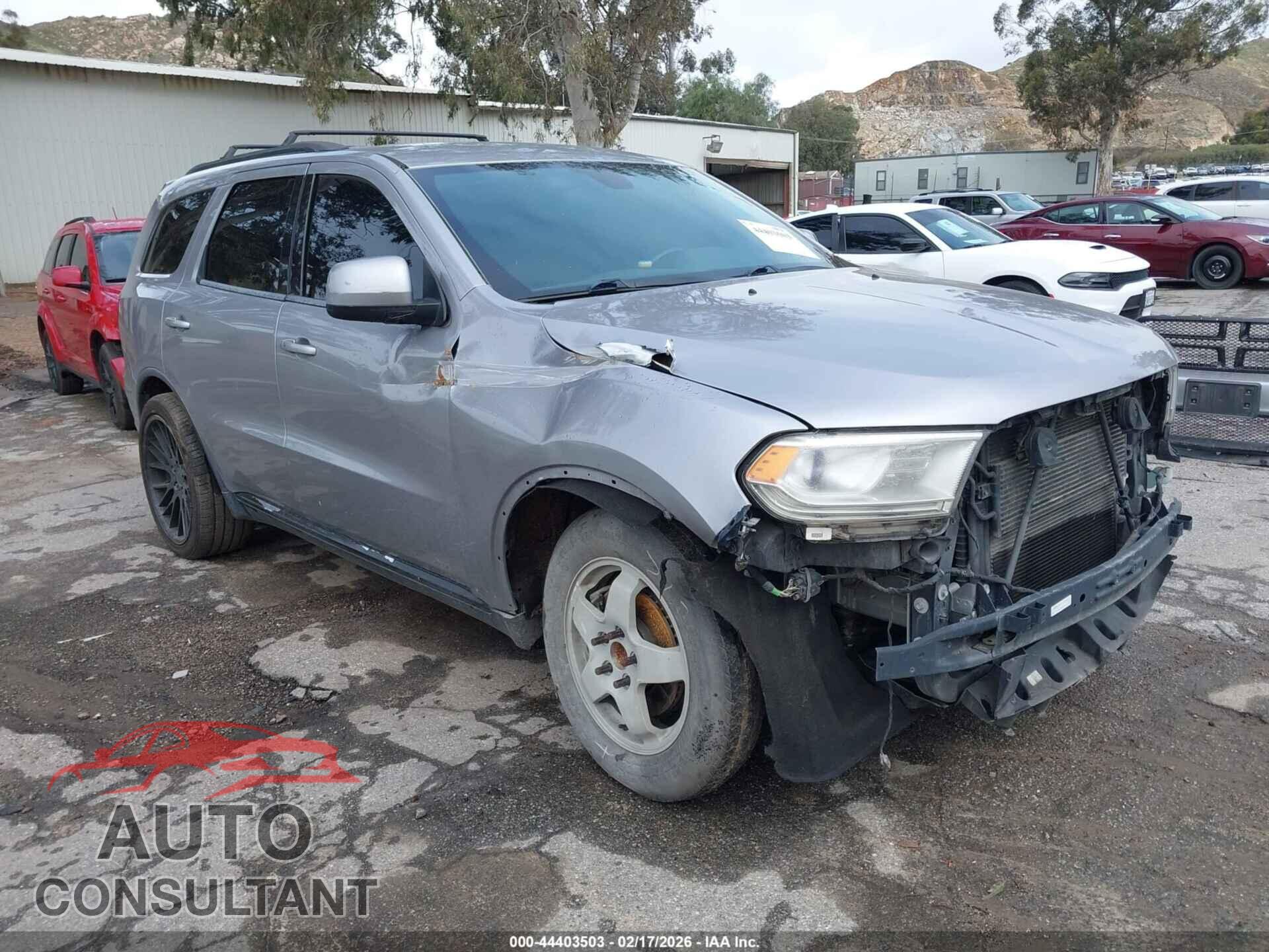 DODGE DURANGO 2016 - 1C4RDHAG2GC403105