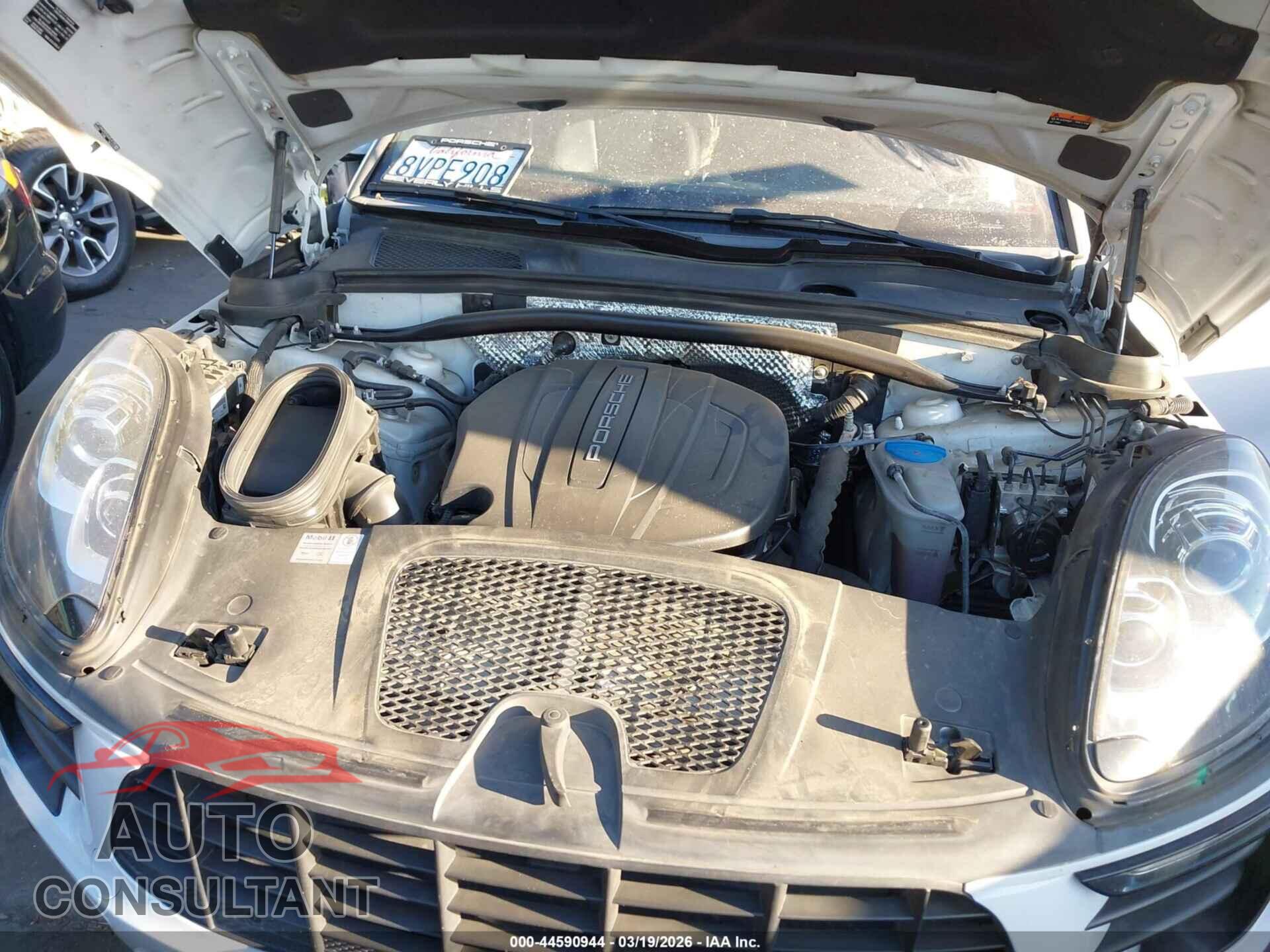 PORSCHE MACAN 2018 - WP1AA2A59JLB14780