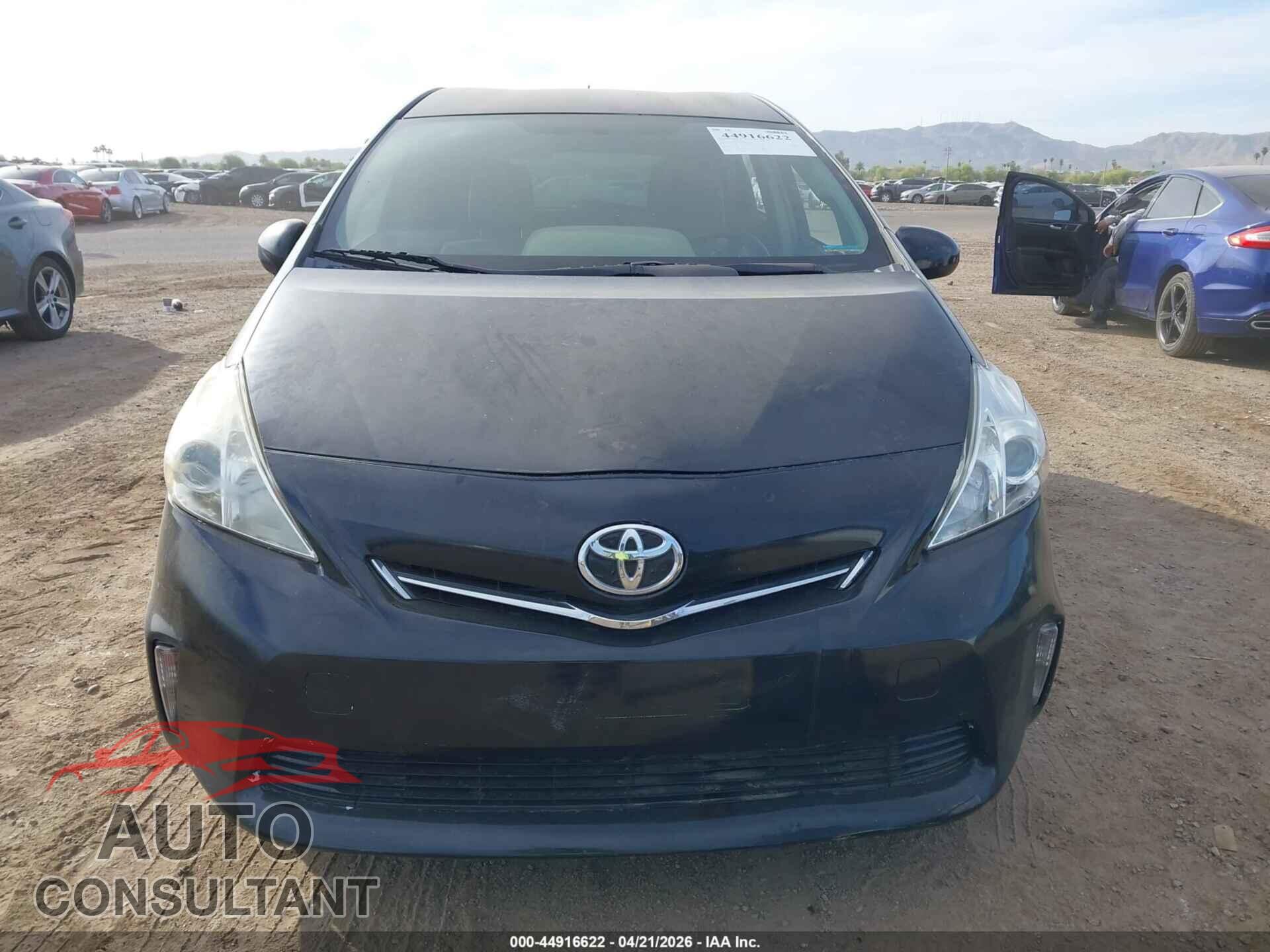 TOYOTA PRIUS V 2012 - JTDZN3EU2C3168263