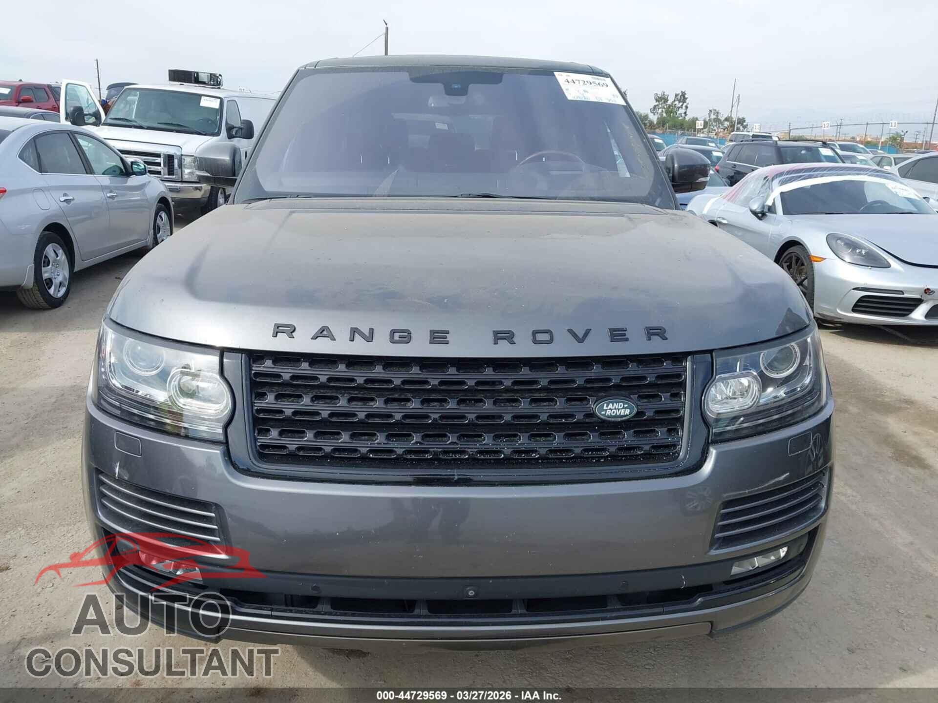 LAND ROVER RANGE ROVER 2016 - SALGS2EF3GA305572