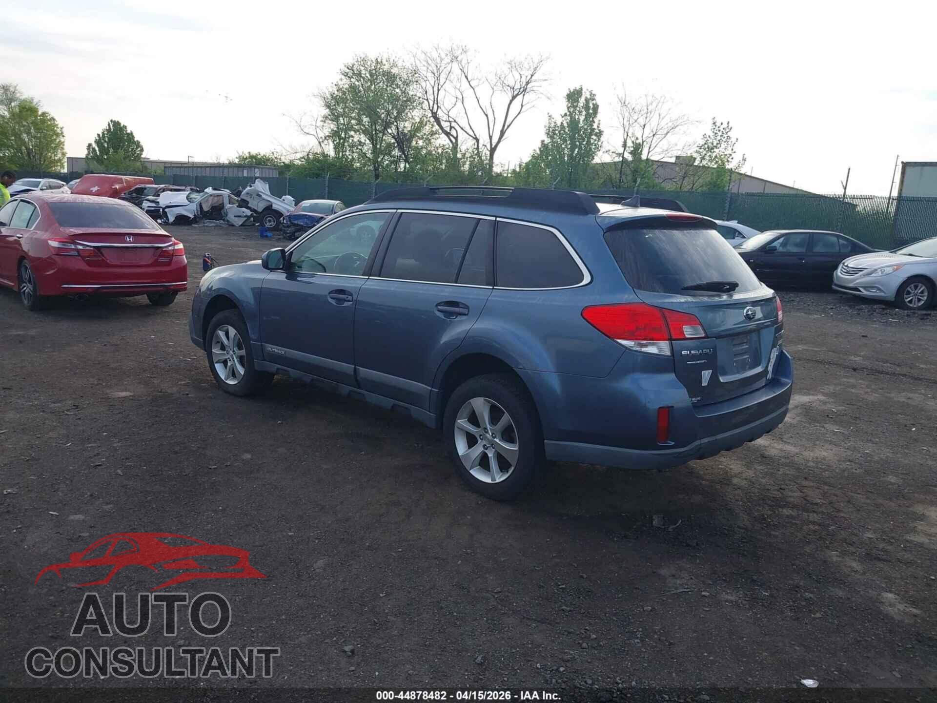 SUBARU OUTBACK 2014 - 4S4BRBKC0E3212710