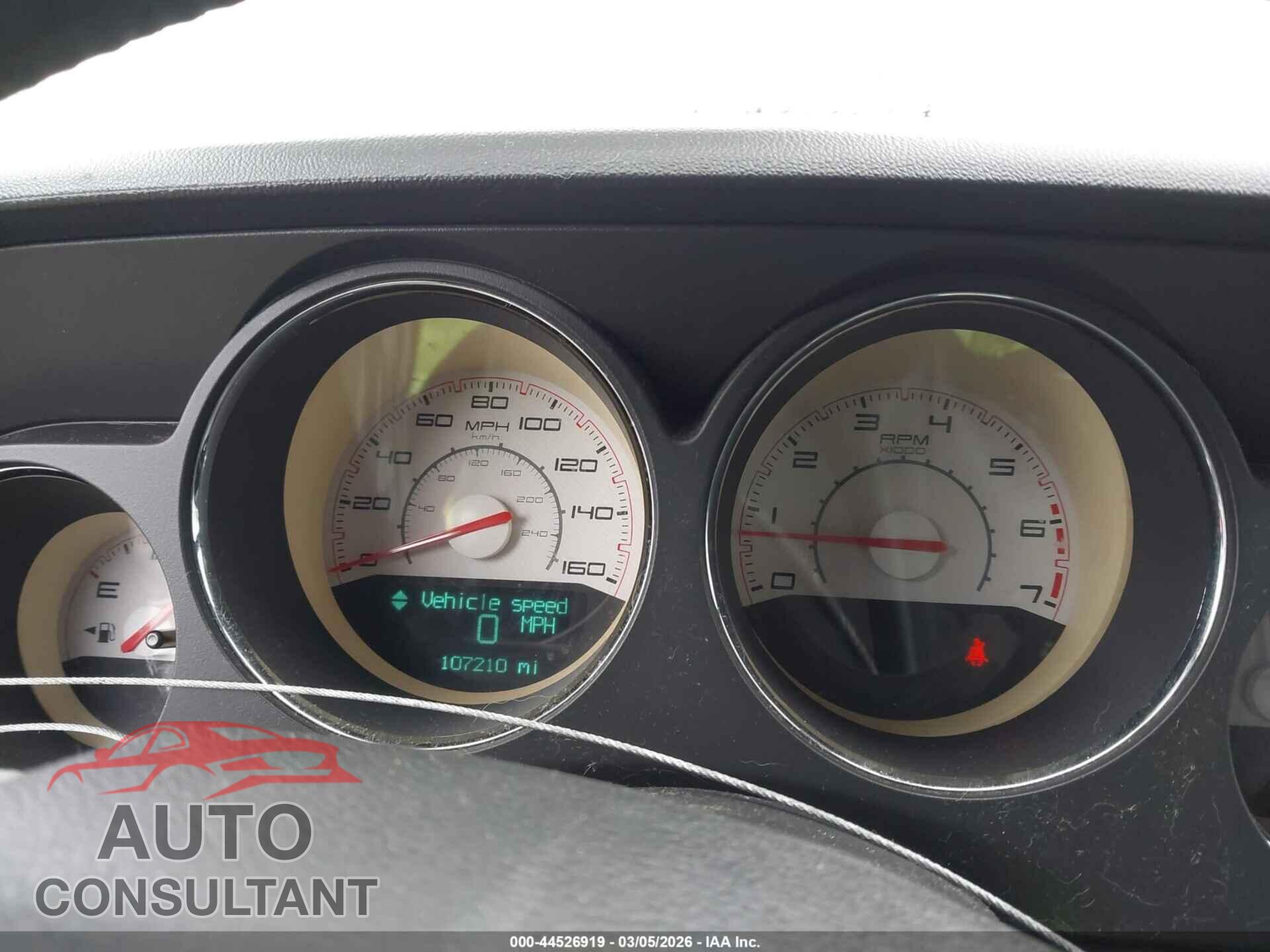 DODGE CHALLENGER 2012 - 2C3CDYBT9CH220460