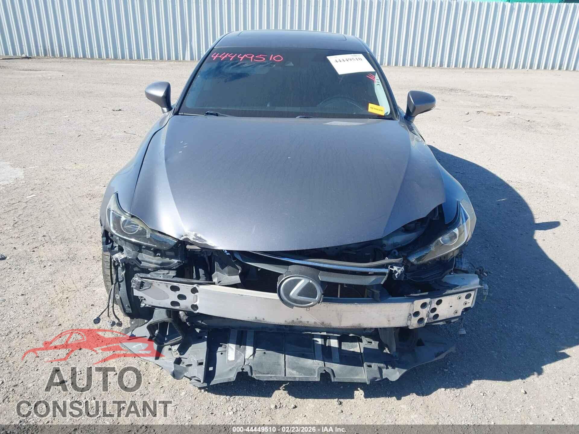 LEXUS IS 200T 2017 - JTHBA1D2XH5057343