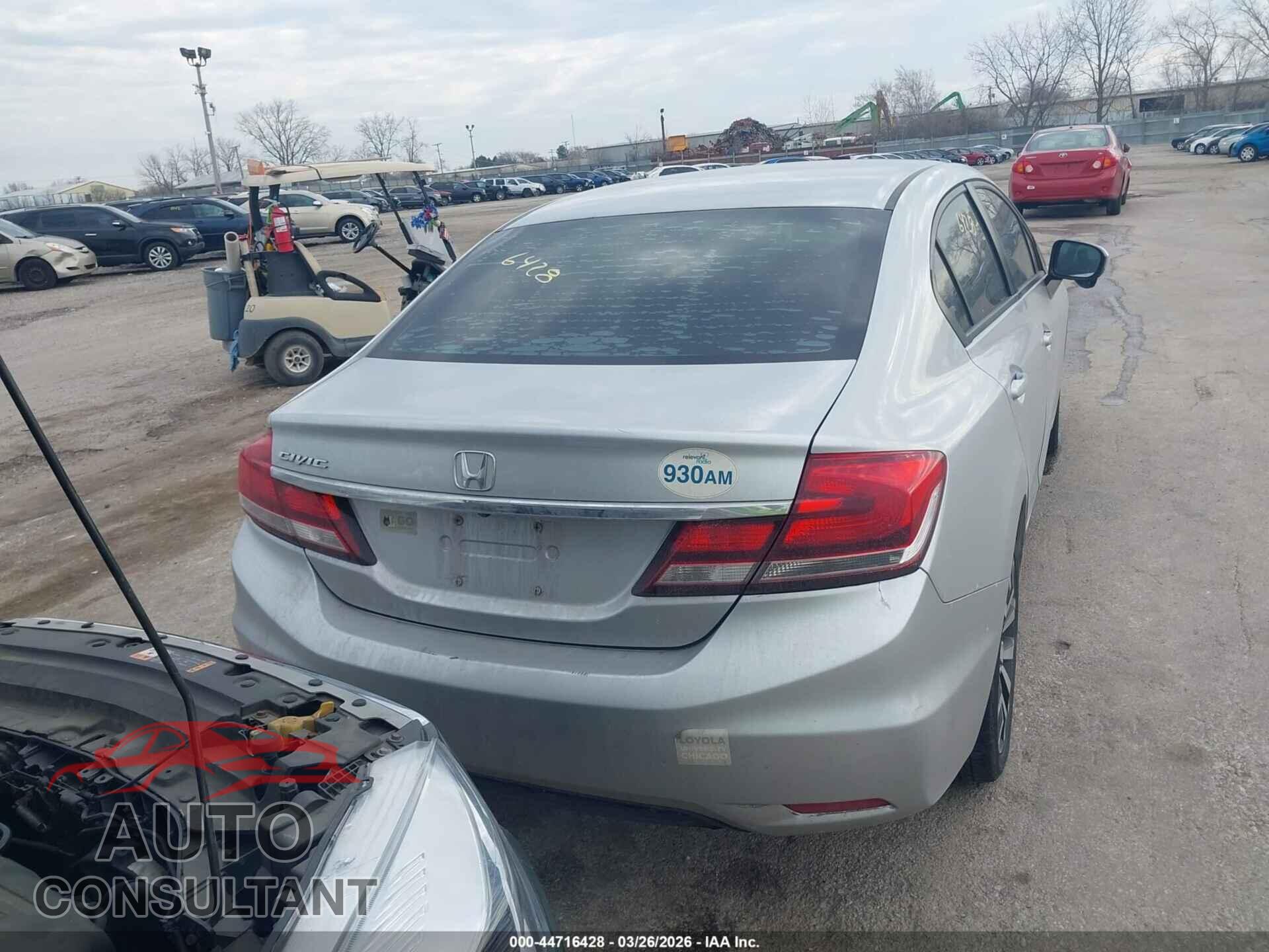 HONDA CIVIC 2014 - 2HGFB2F93EH549637