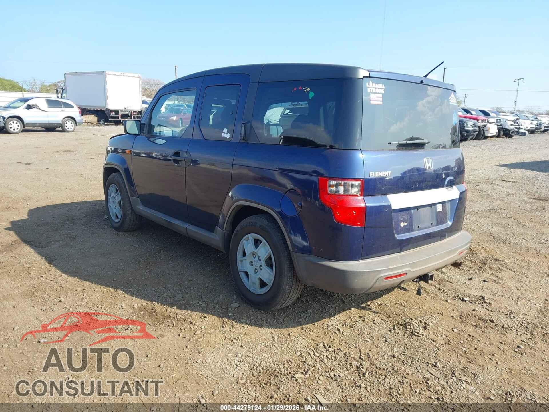 HONDA ELEMENT 2009 - 5J6YH183X9L003462