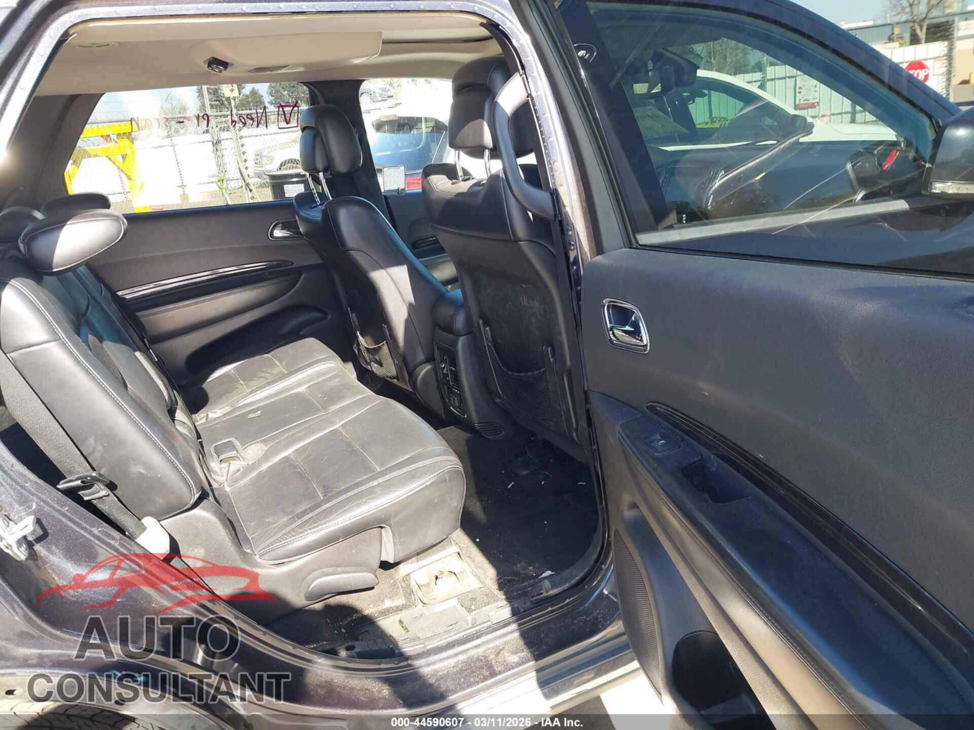 DODGE DURANGO 2012 - 1C4RDHDG6CC260598