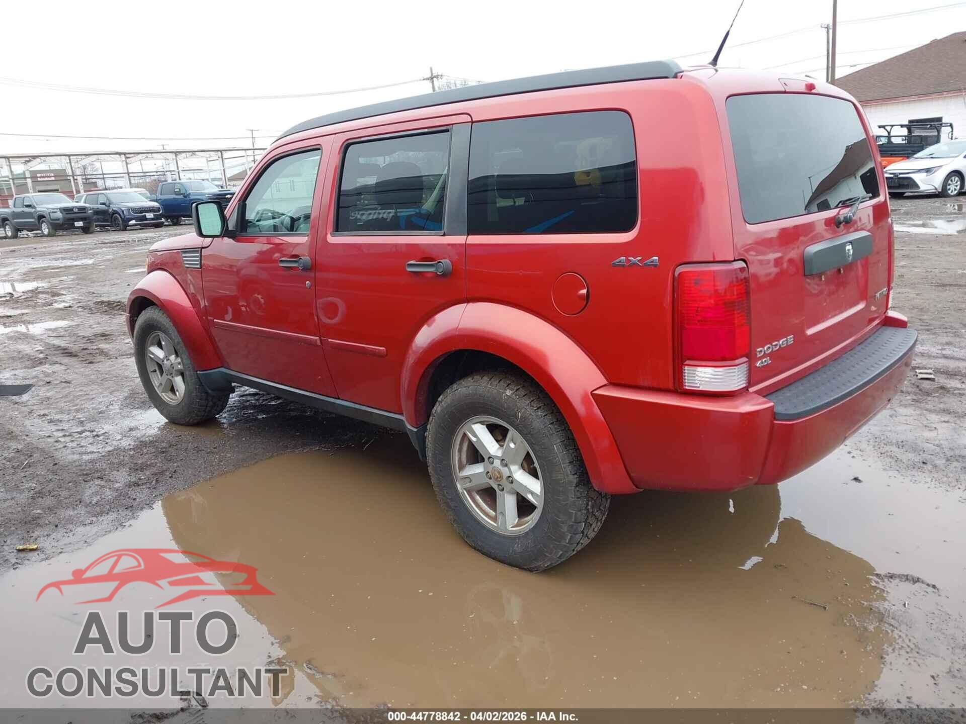 DODGE NITRO 2011 - 1D4PU4GX0BW529352