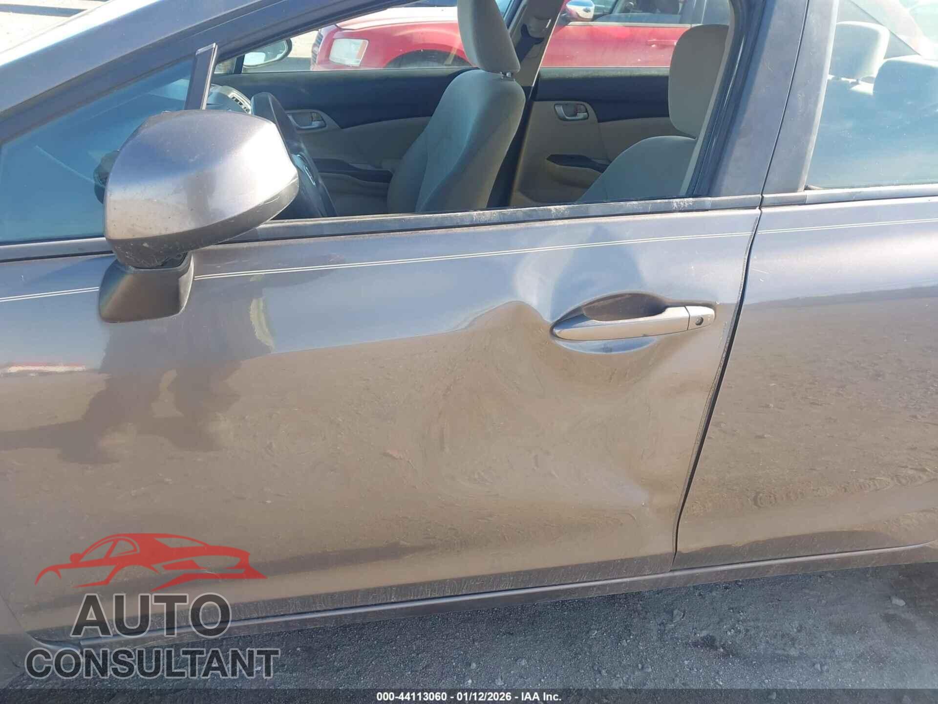 HONDA CIVIC 2013 - 19XFB2F58DE083581