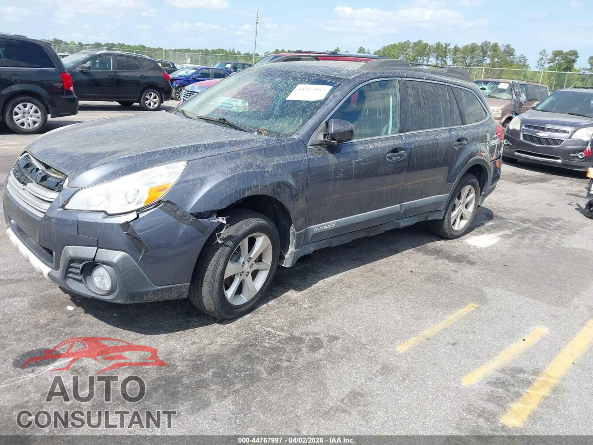 SUBARU OUTBACK 2014 - 4S4BRBLC5E3328192