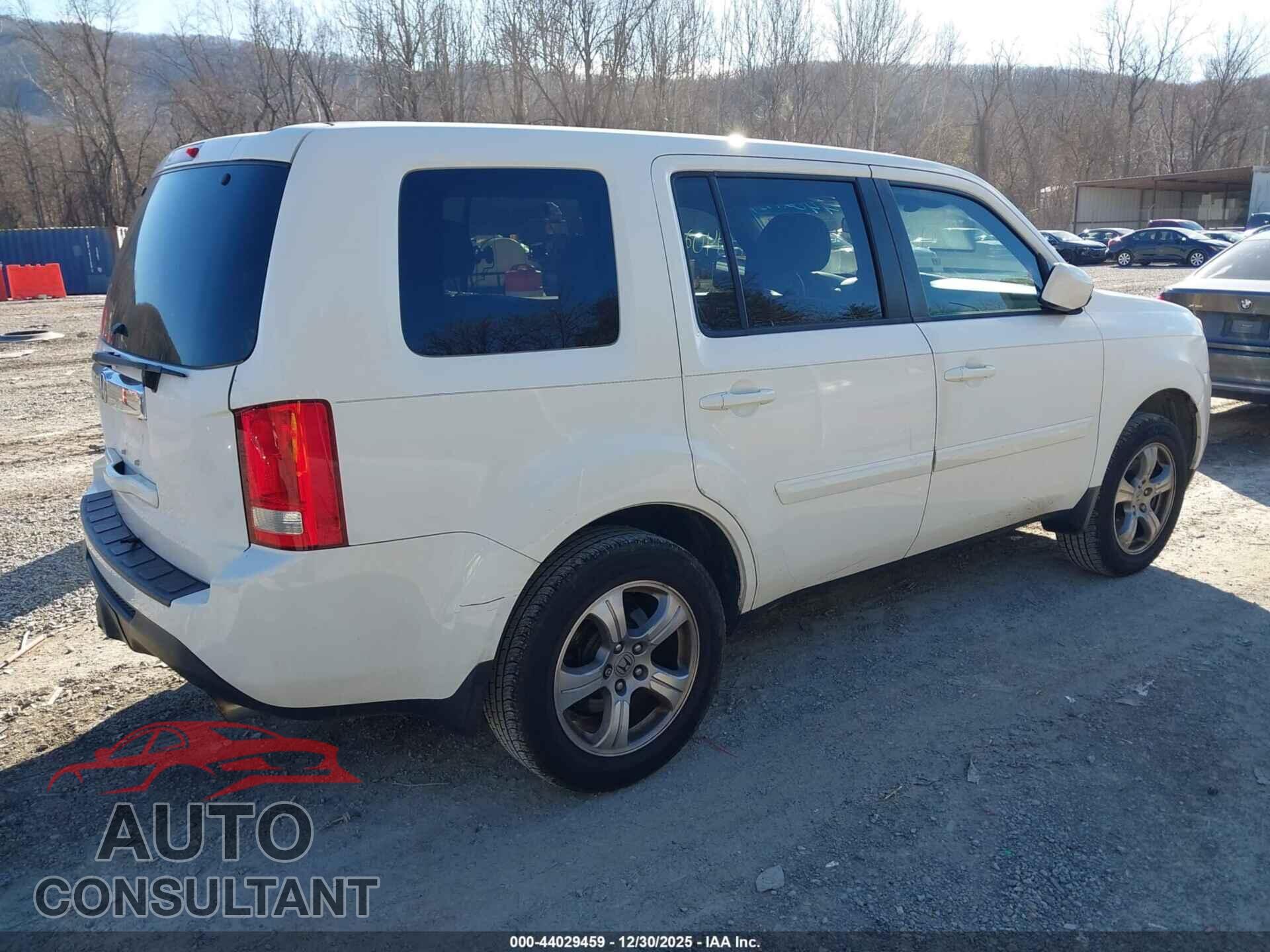HONDA PILOT 2012 - 5FNYF3H55CB004537