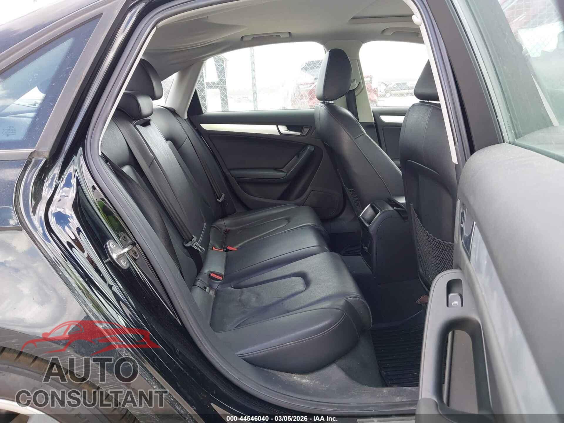 AUDI A4 2012 - WAUBFAFL7CA117603