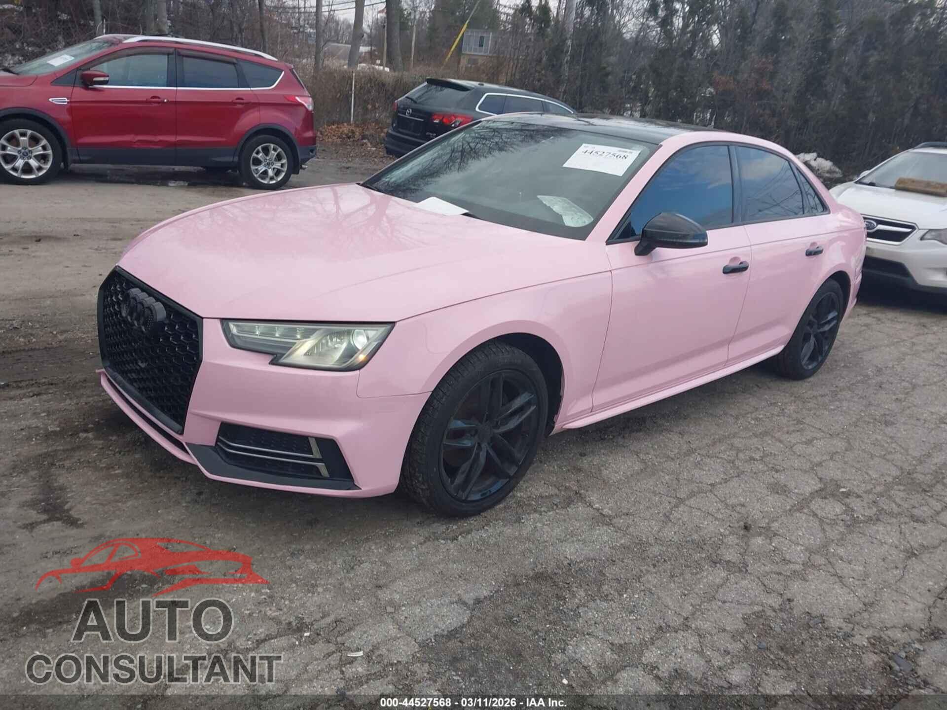 AUDI A4 2017 - WAUKMAF41HN055534