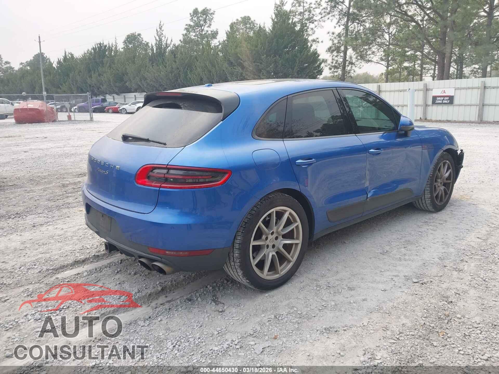 PORSCHE MACAN 2015 - WP1AB2A52FLB43476