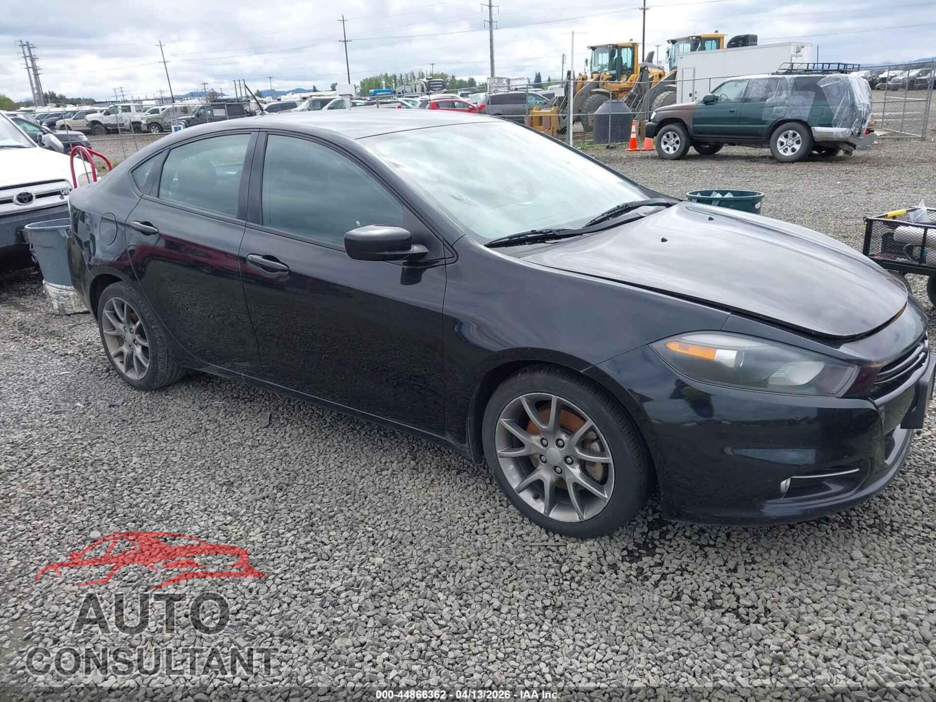DODGE DART 2013 - 1C3CDFBA2DD347584