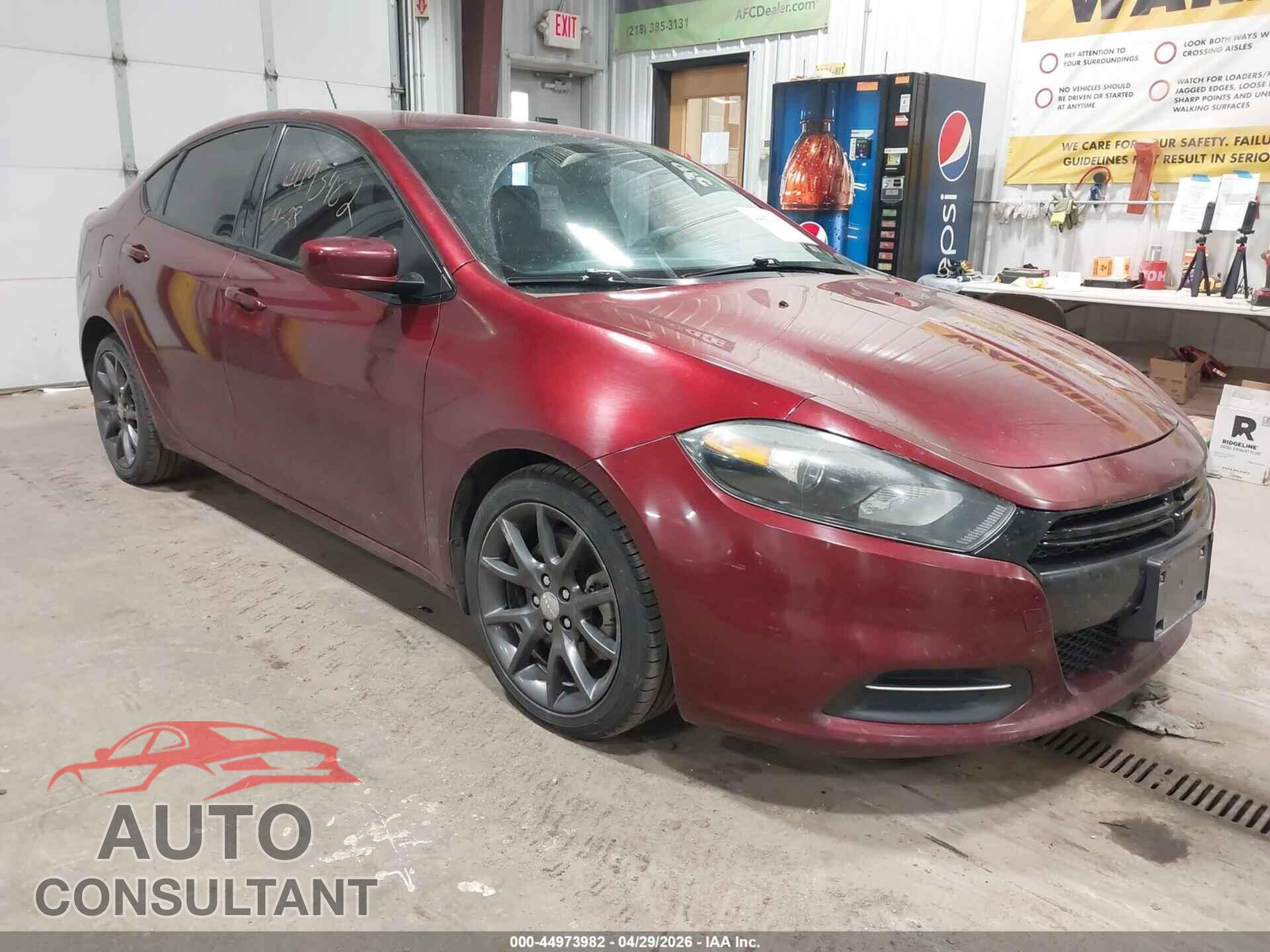 DODGE DART 2015 - 1C3CDFAA3FD375236