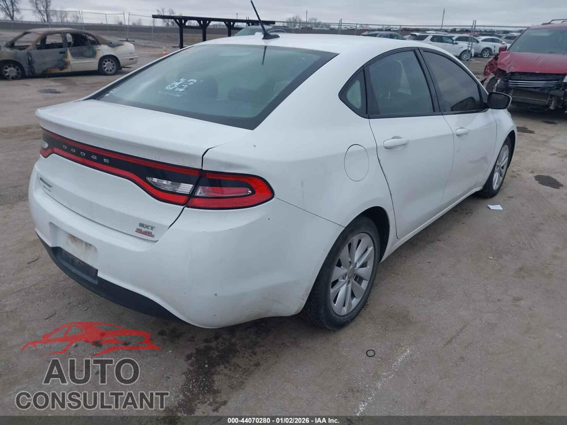 DODGE DART 2014 - 1C3CDFBB6ED891046