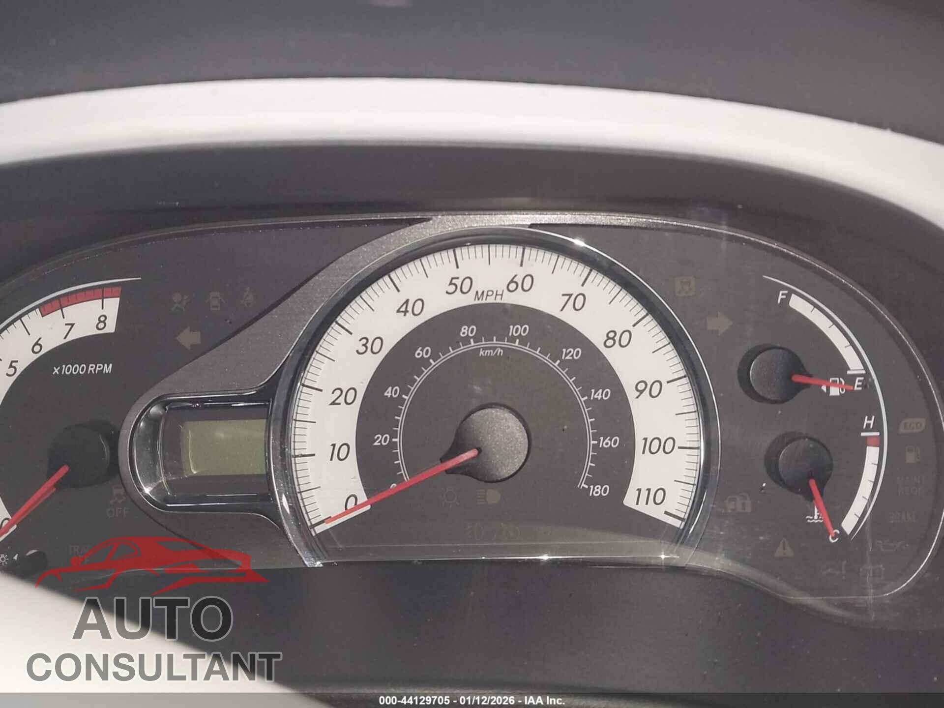 TOYOTA SIENNA 2012 - 5TDXK3DCXCS236185