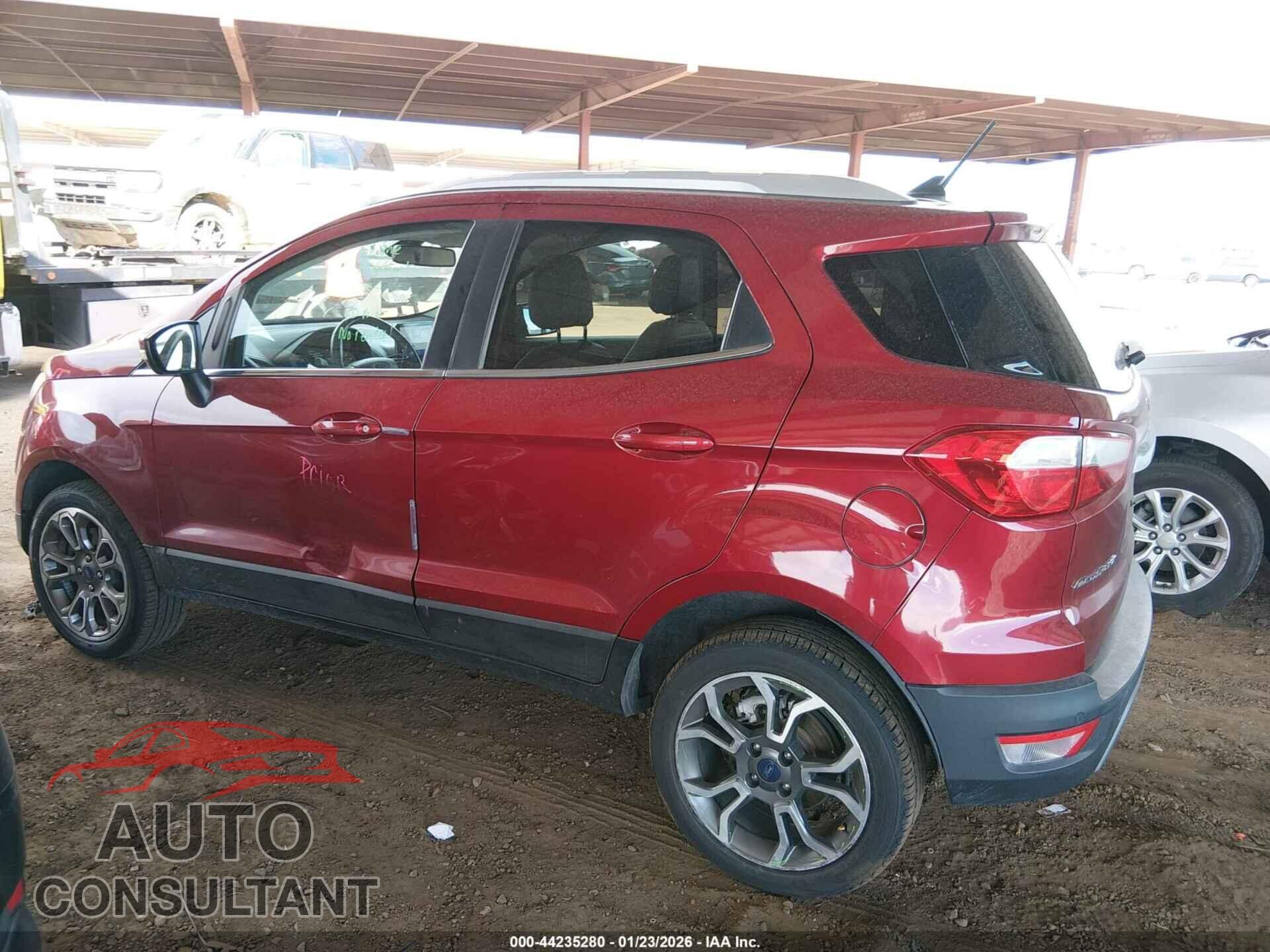 FORD ECOSPORT 2021 - MAJ6S3KL4MC409819
