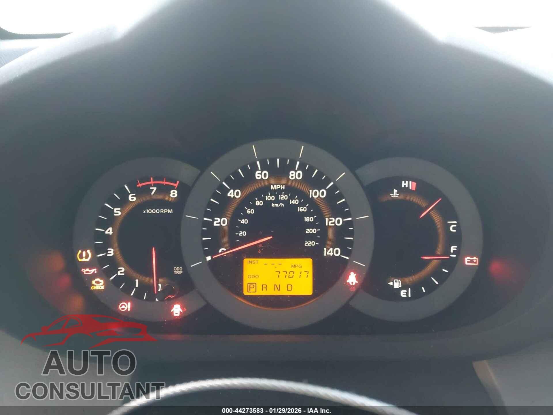 TOYOTA RAV4 2011 - 2T3ZF4DV4BW079688