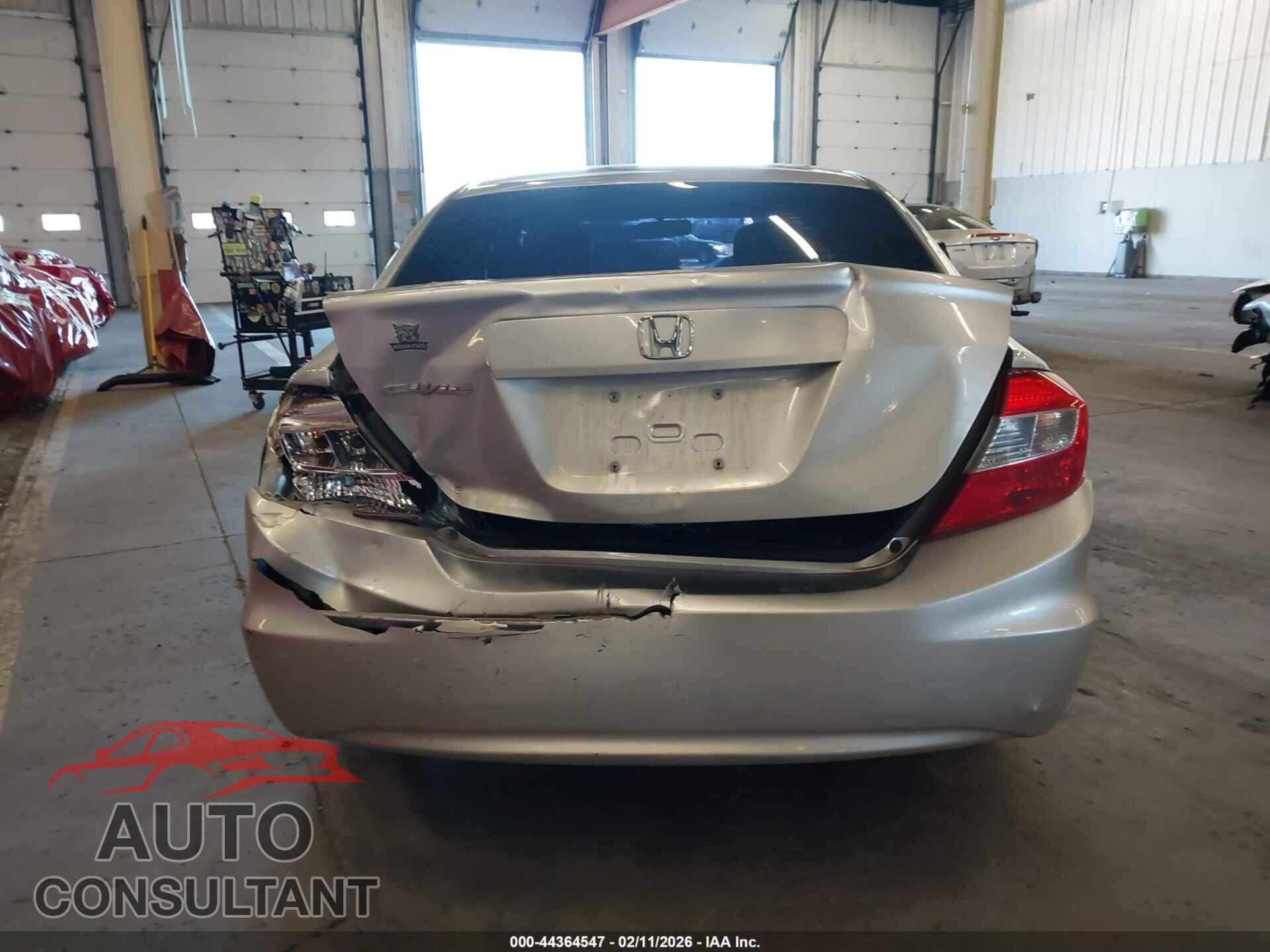 HONDA CIVIC 2012 - 19XFB2F55CE365773