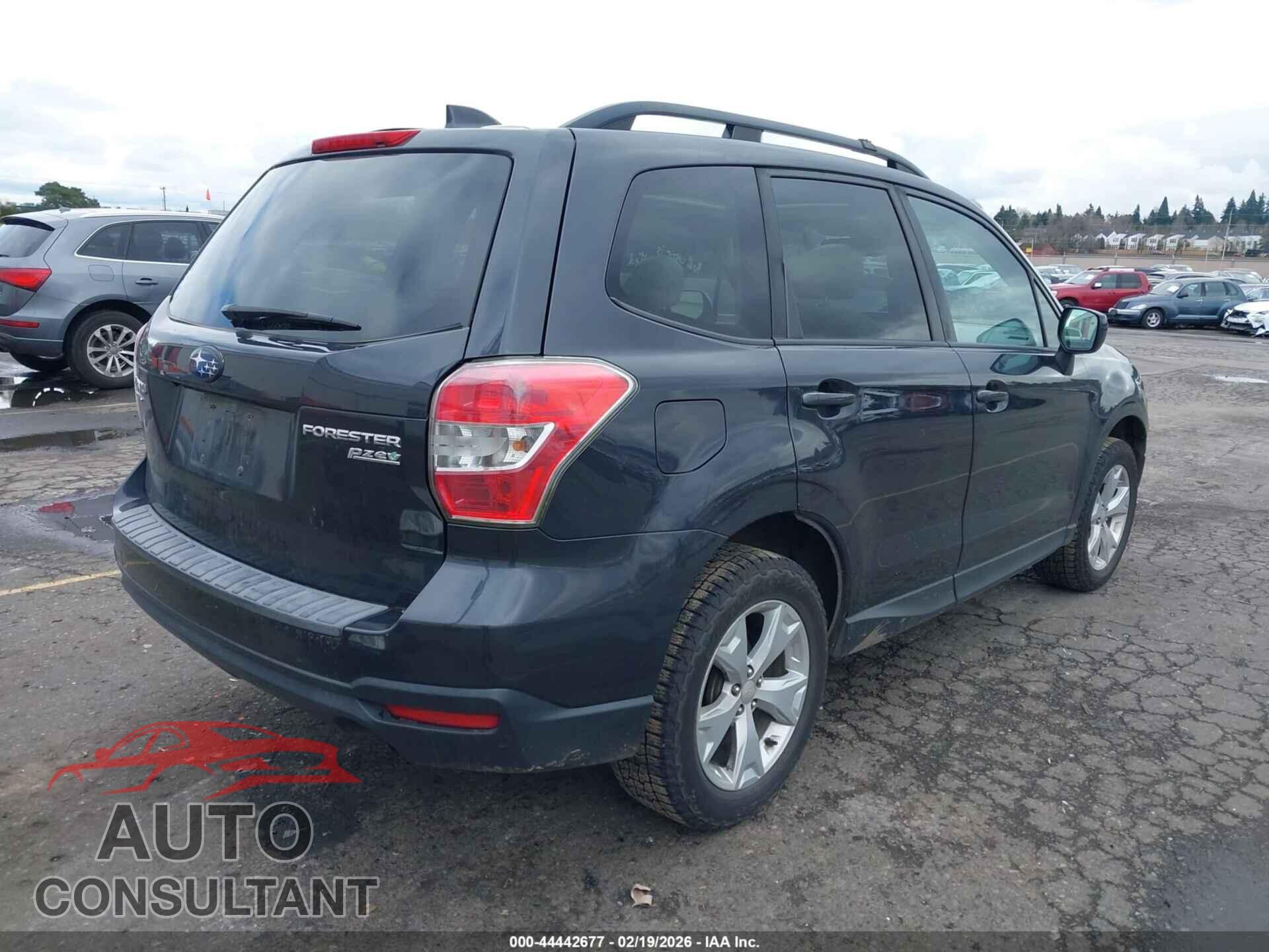 SUBARU FORESTER 2016 - JF2SJADC7GH552897